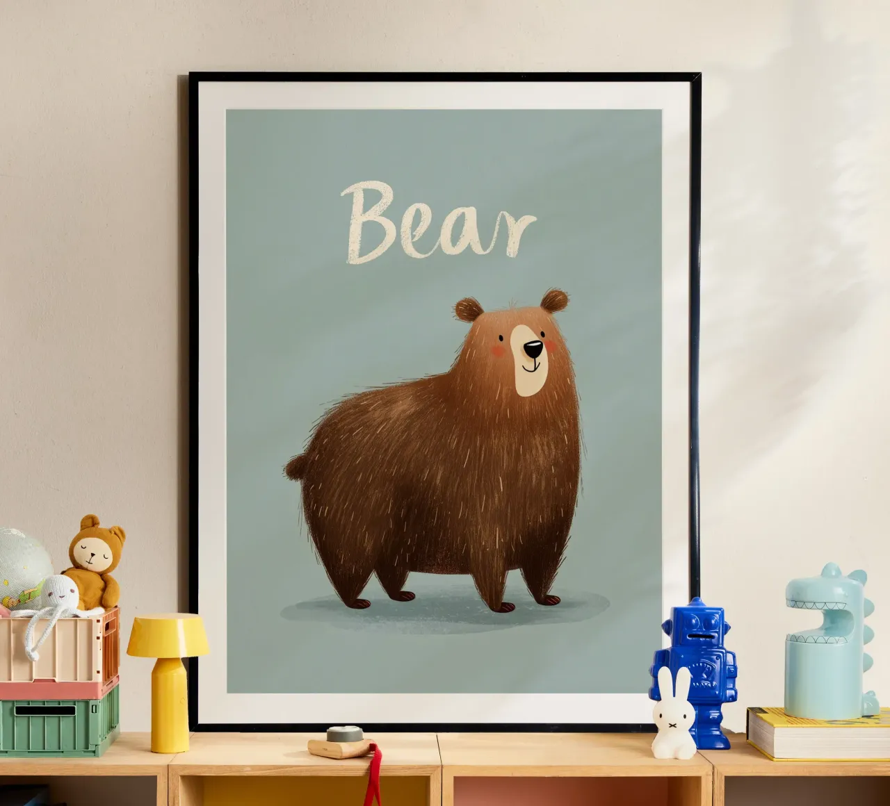 Bear Poster von Kiara