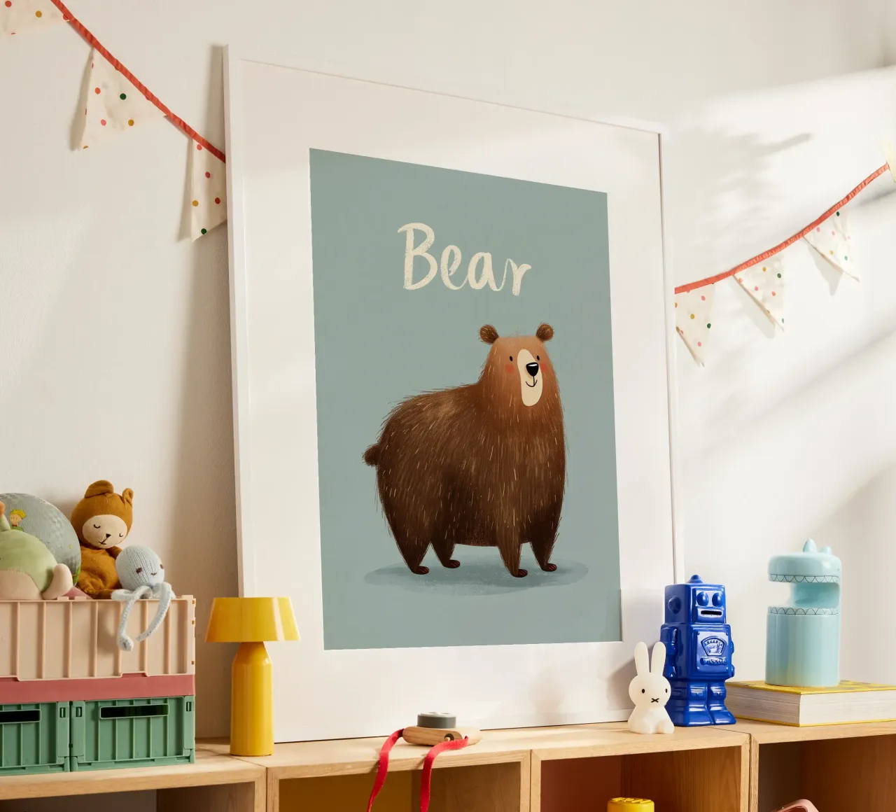 Bear Poster von Kiara