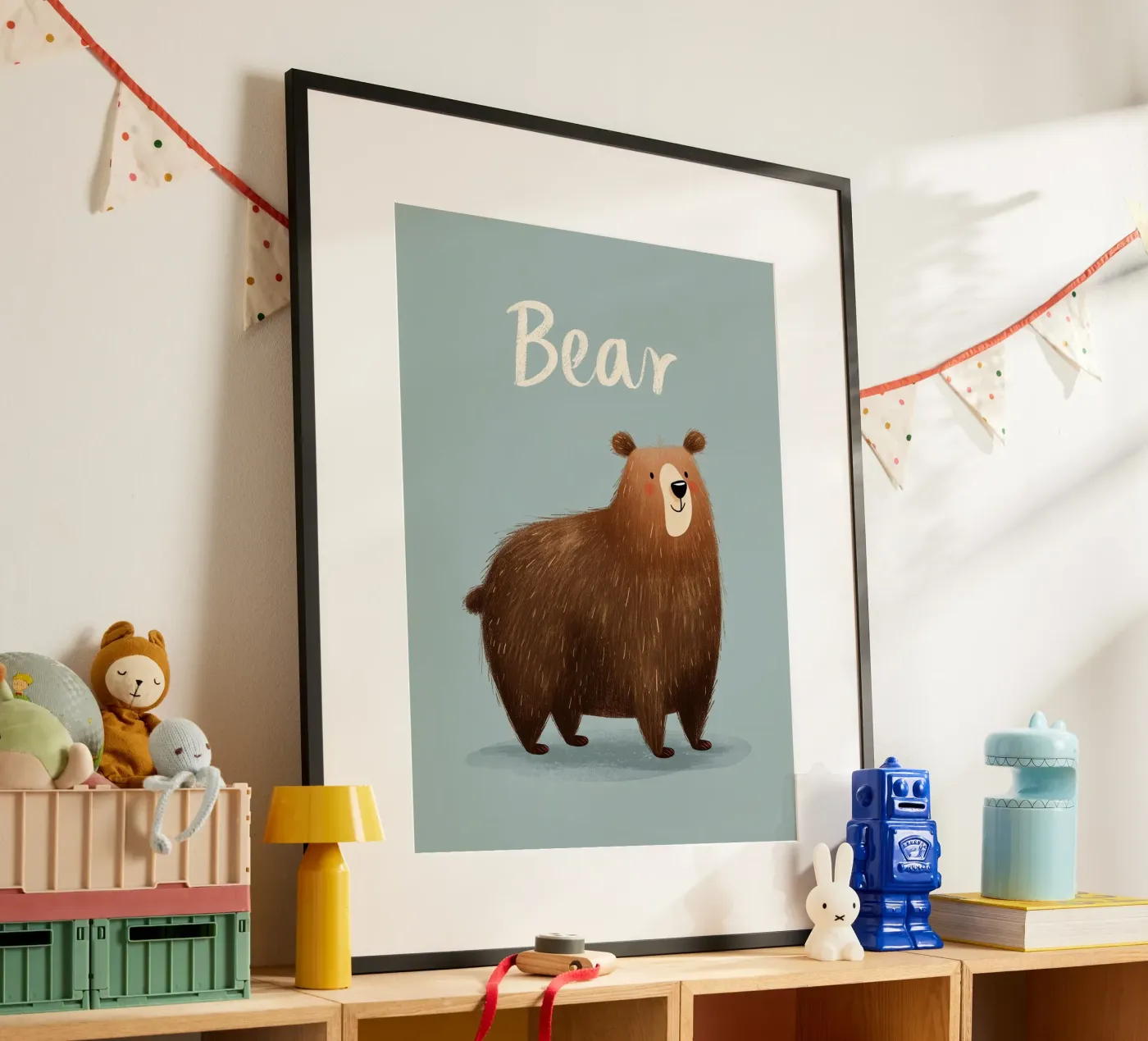 Bear Poster von Kiara