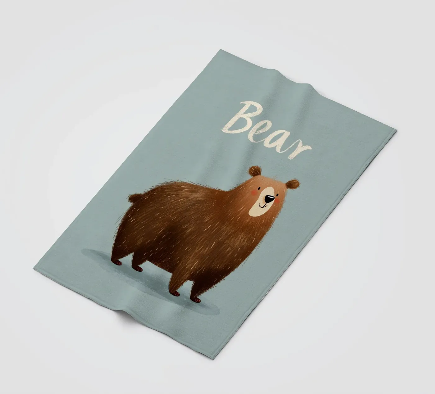 Bear fleecedeken van Kiara