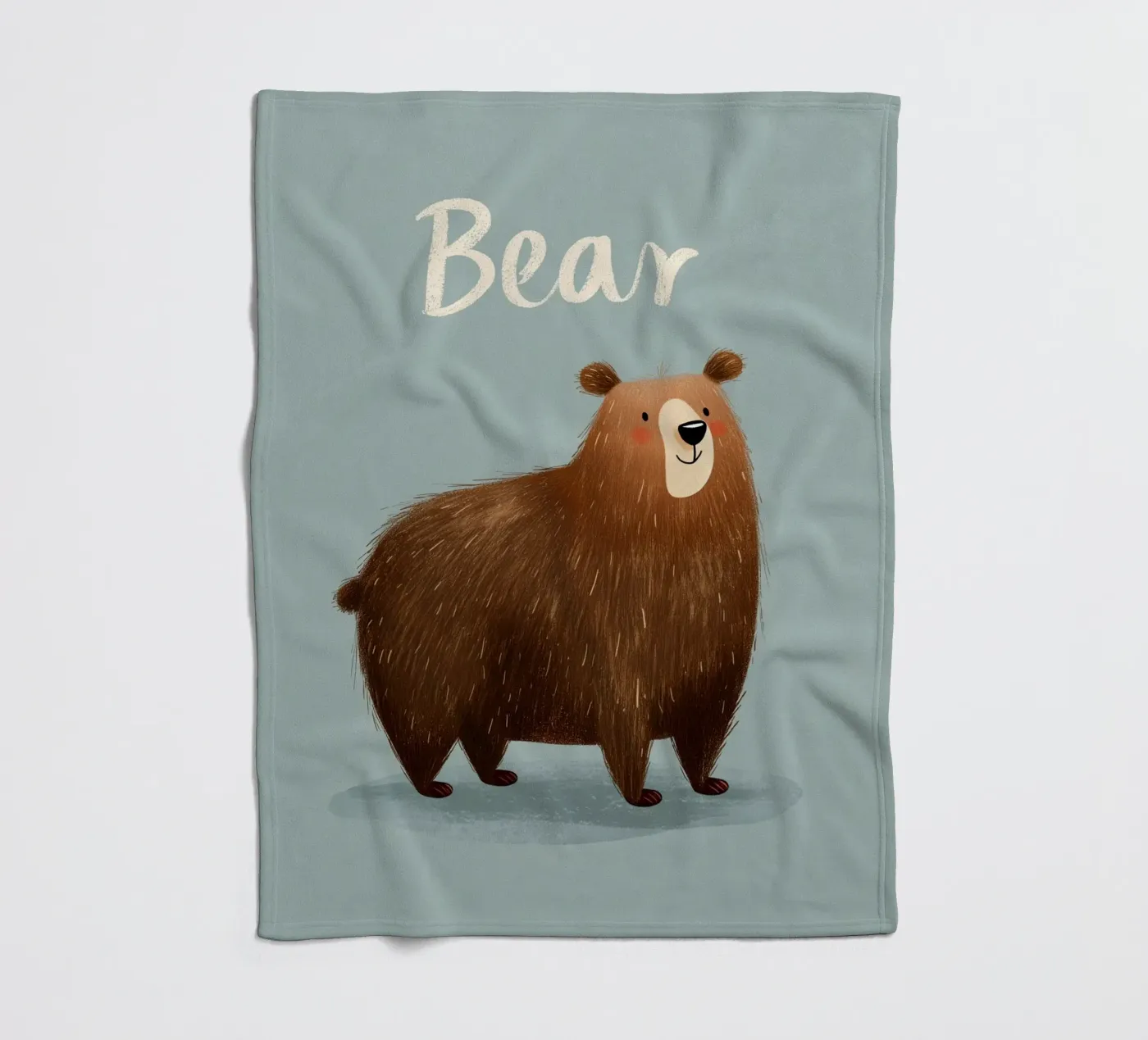 Bear fleecedeken van Kiara