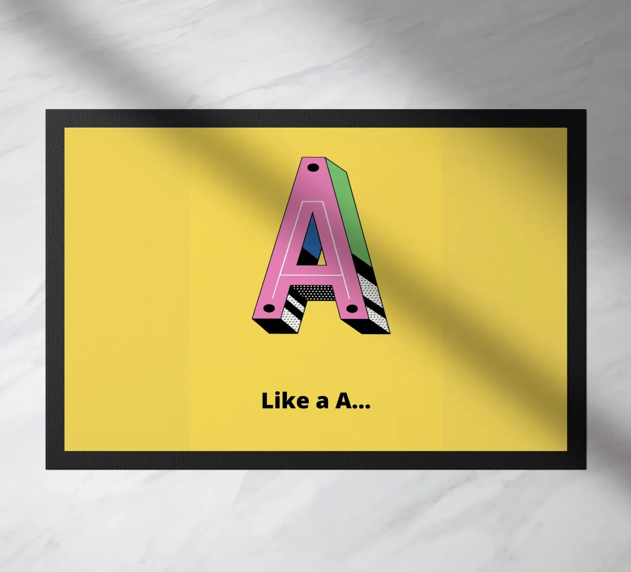 A like a ... zerbino da alphabetillustration