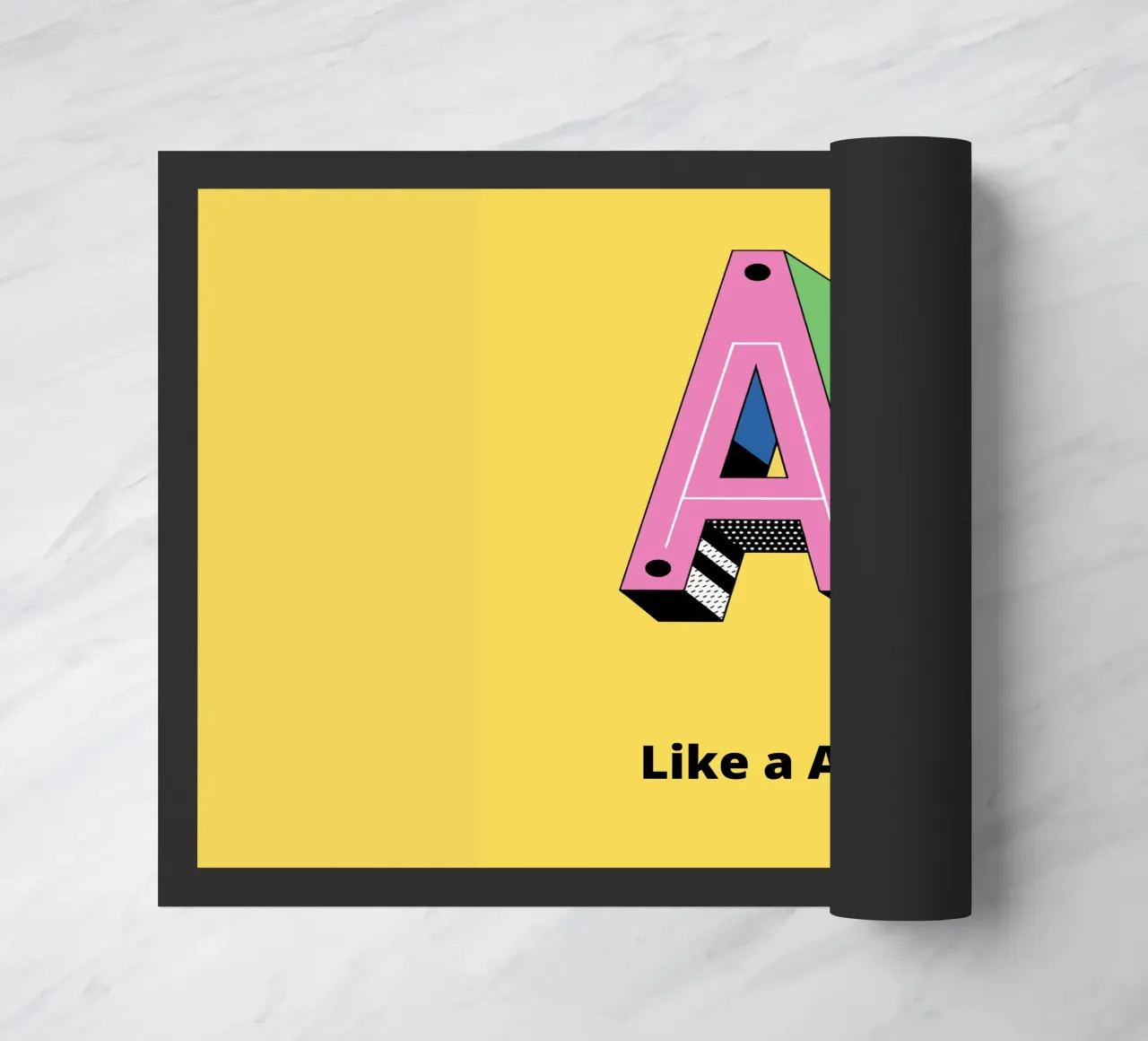 A like a ... zerbino da alphabetillustration
