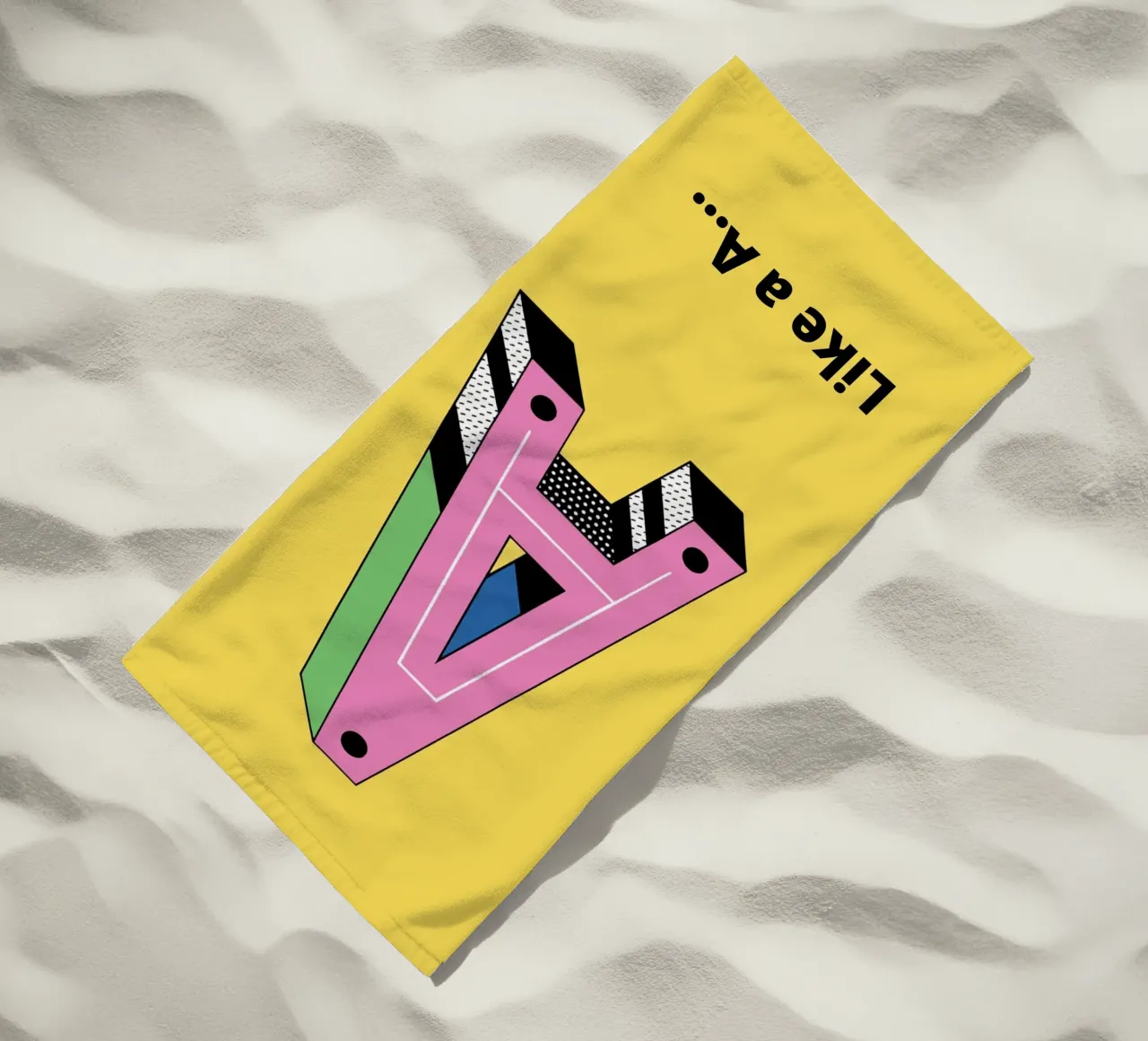 A come... telo mare da alphabetillustration