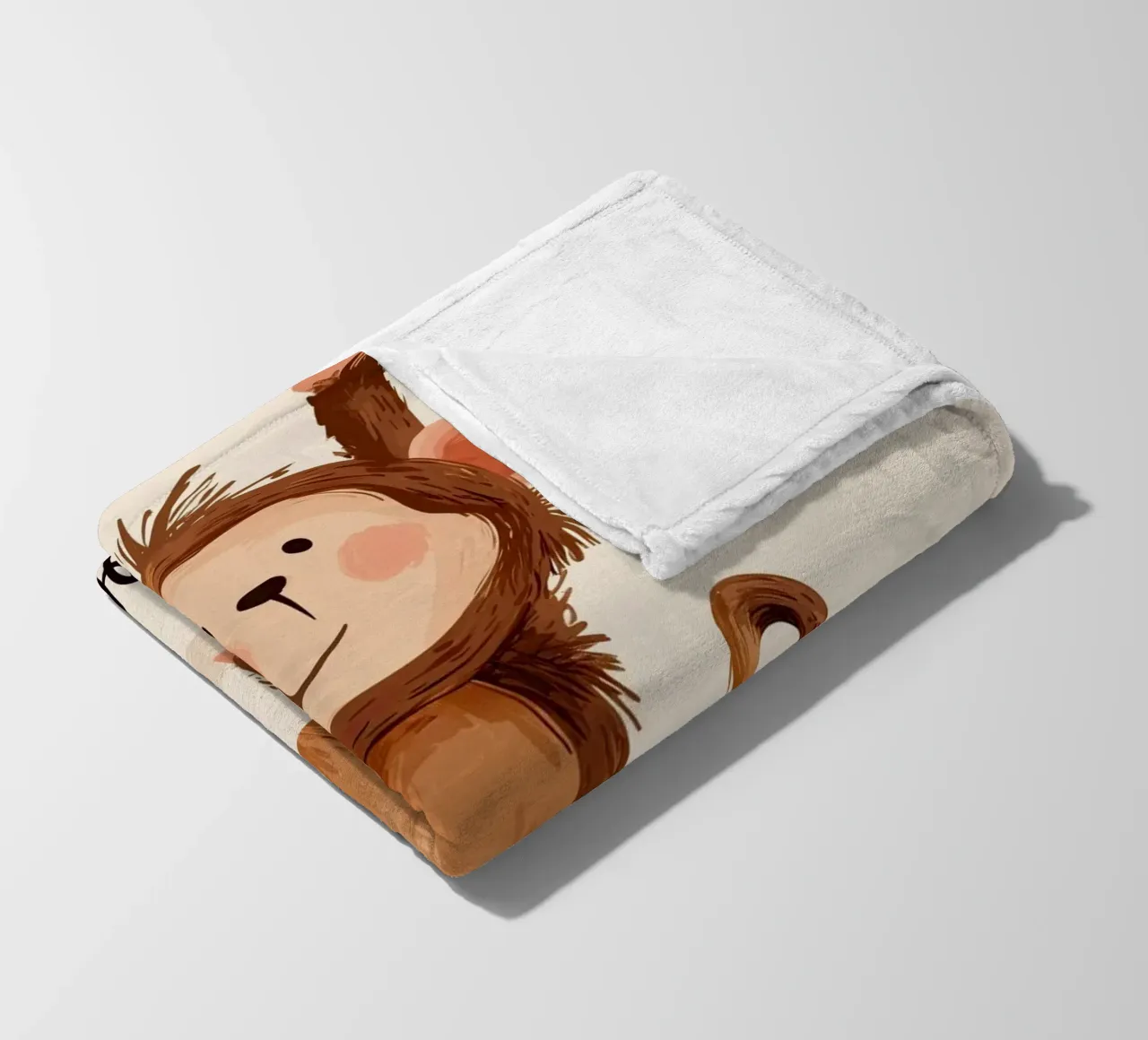 Monkey Fleecedecke von Kiara