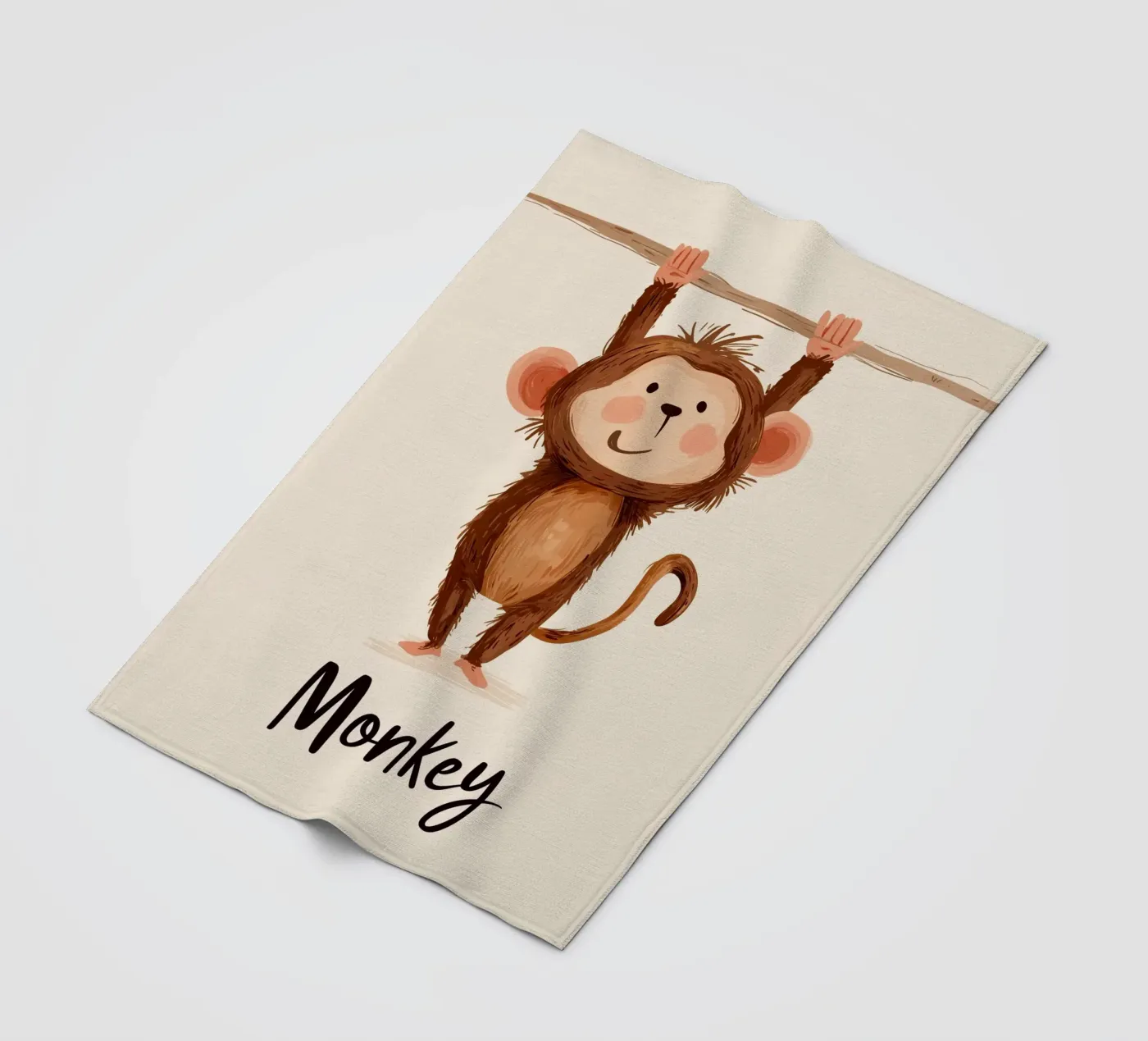 Monkey Fleecedecke von Kiara