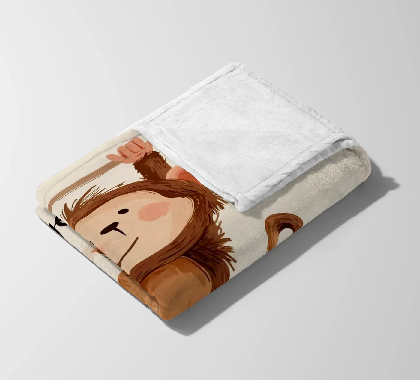 Monkey Fleecedecke von Kiara