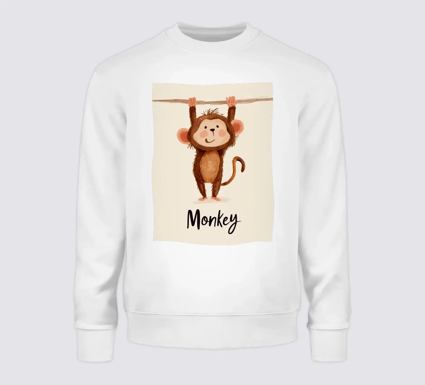 Monkey sweatshirt van Kiara