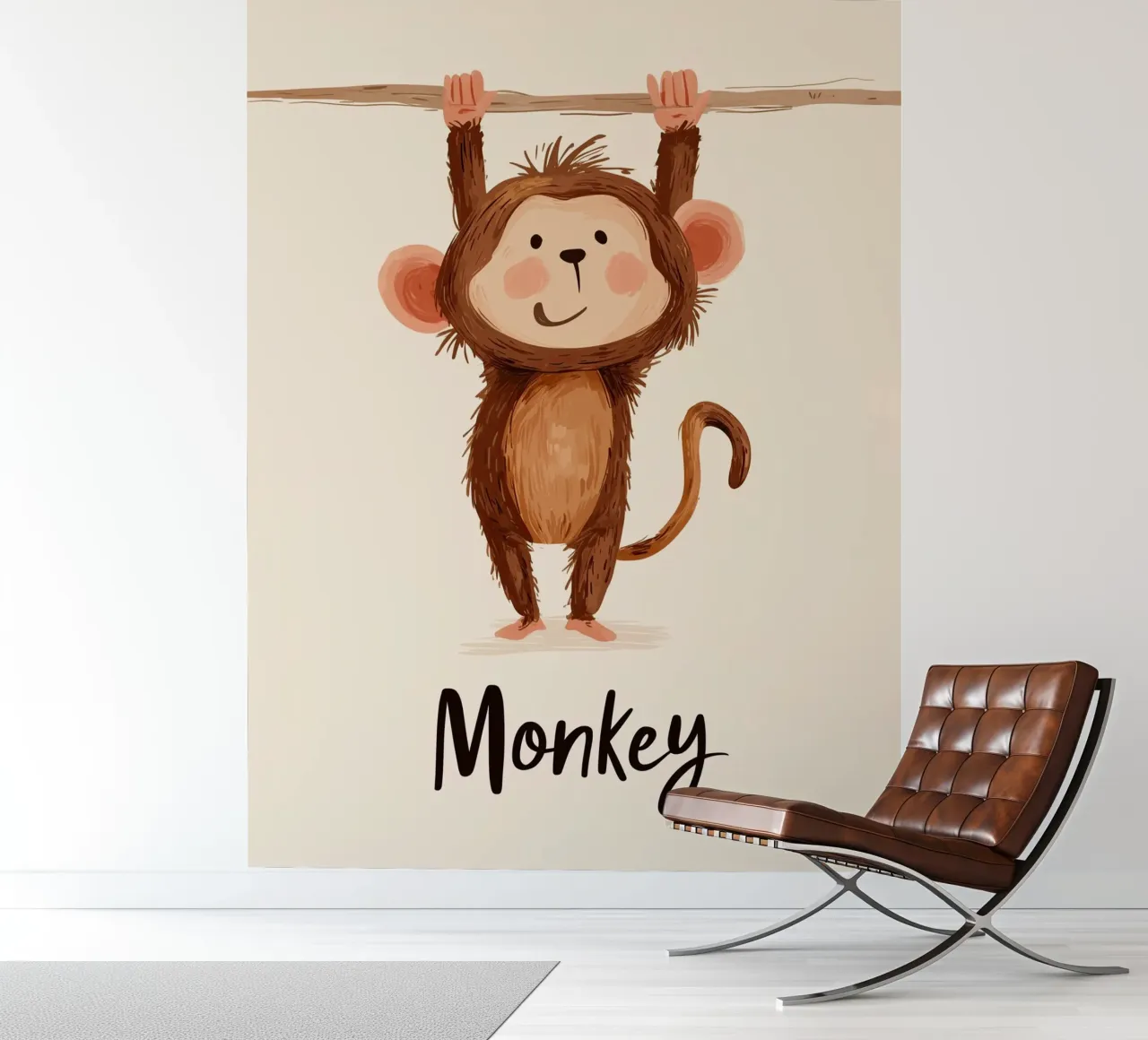 Monkey papier peint photo de Kiara