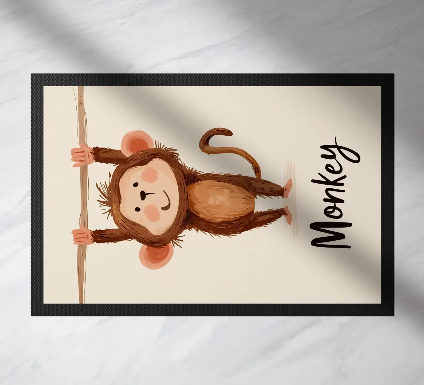 Monkey Fußmatte von Kiara