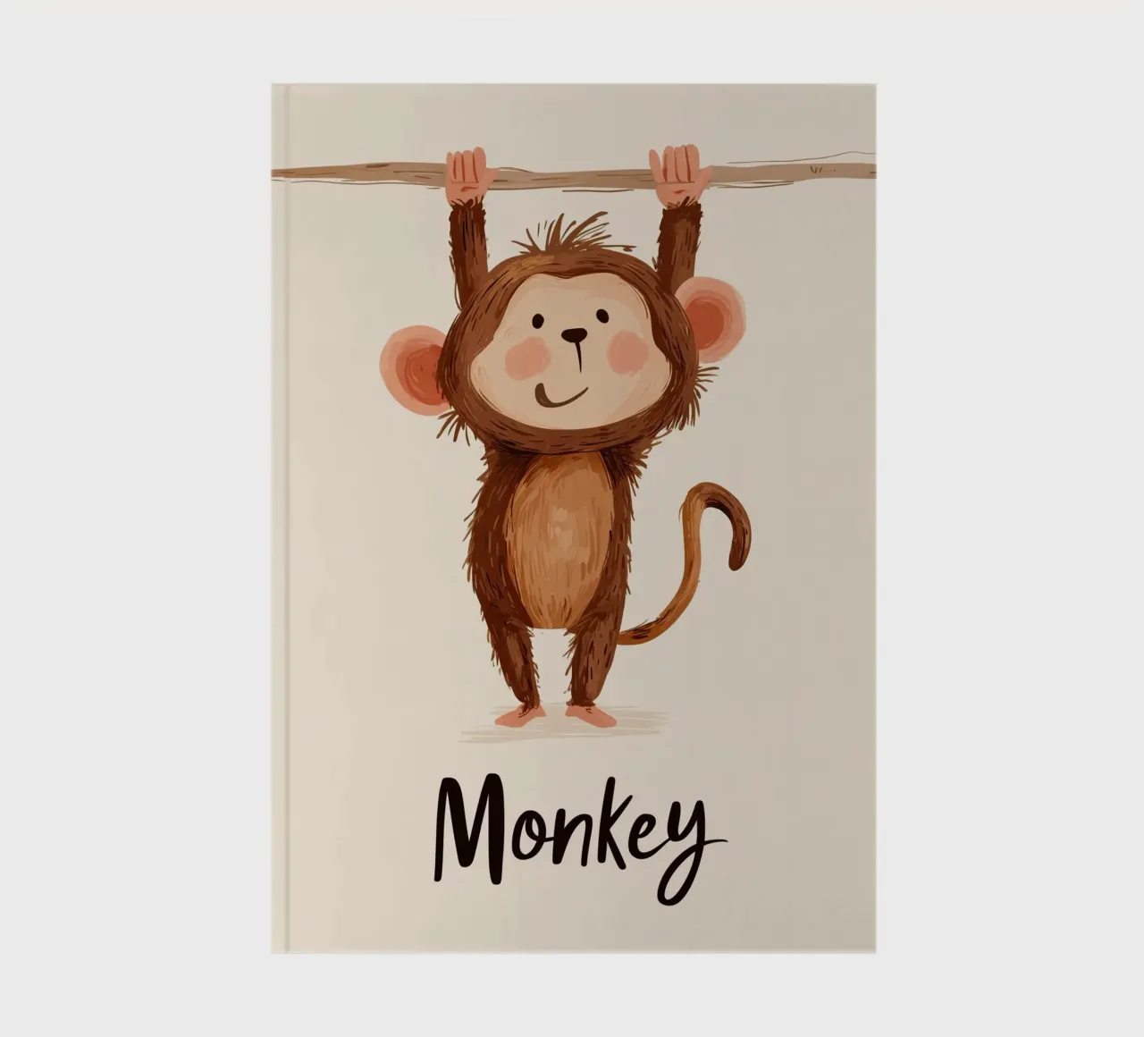 Monkey notebook by Kiara