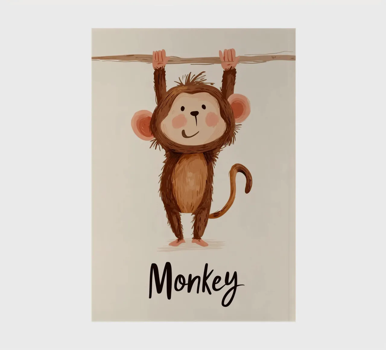 Monkey notebook by Kiara