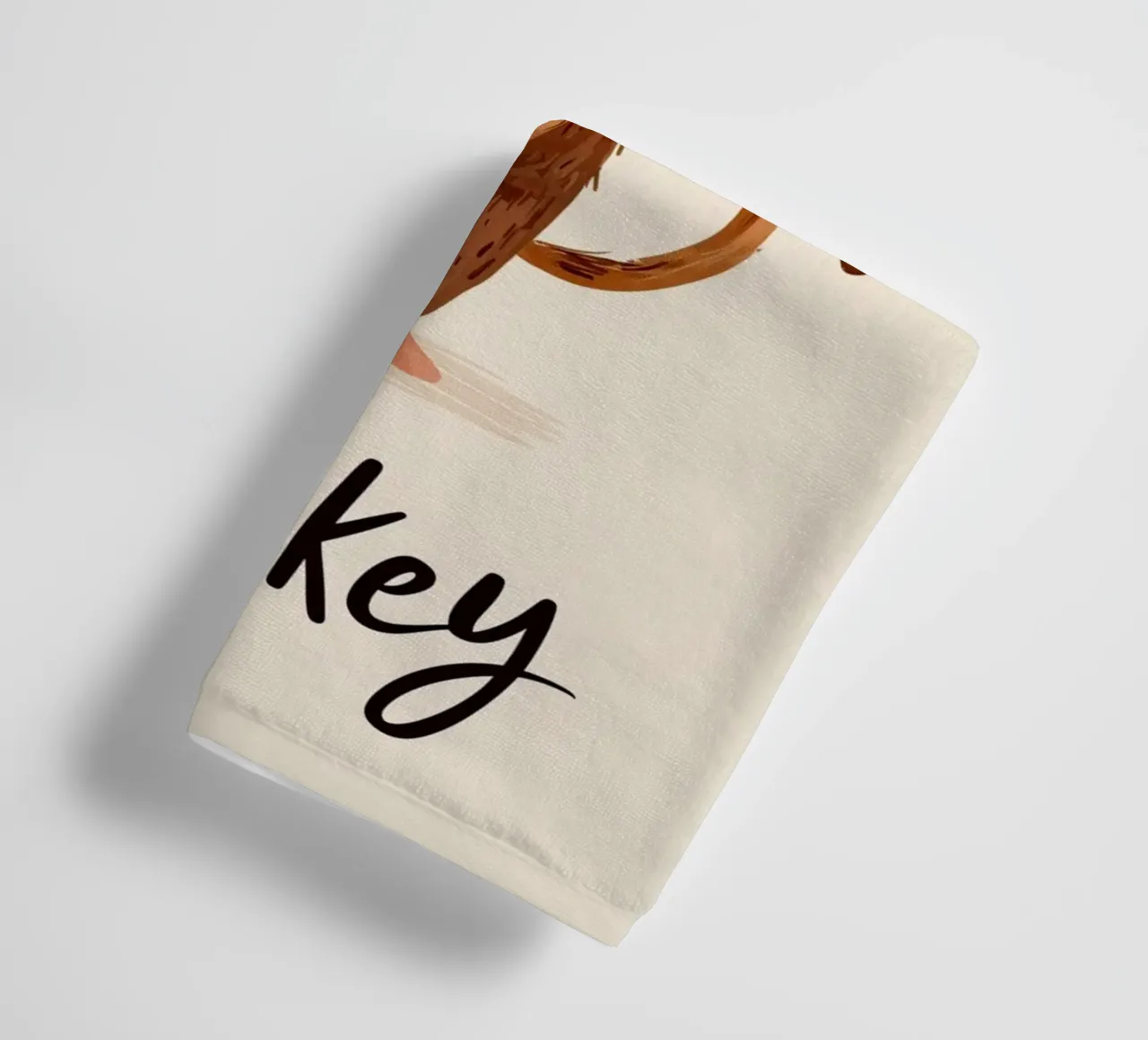 Monkey towel by Kiara