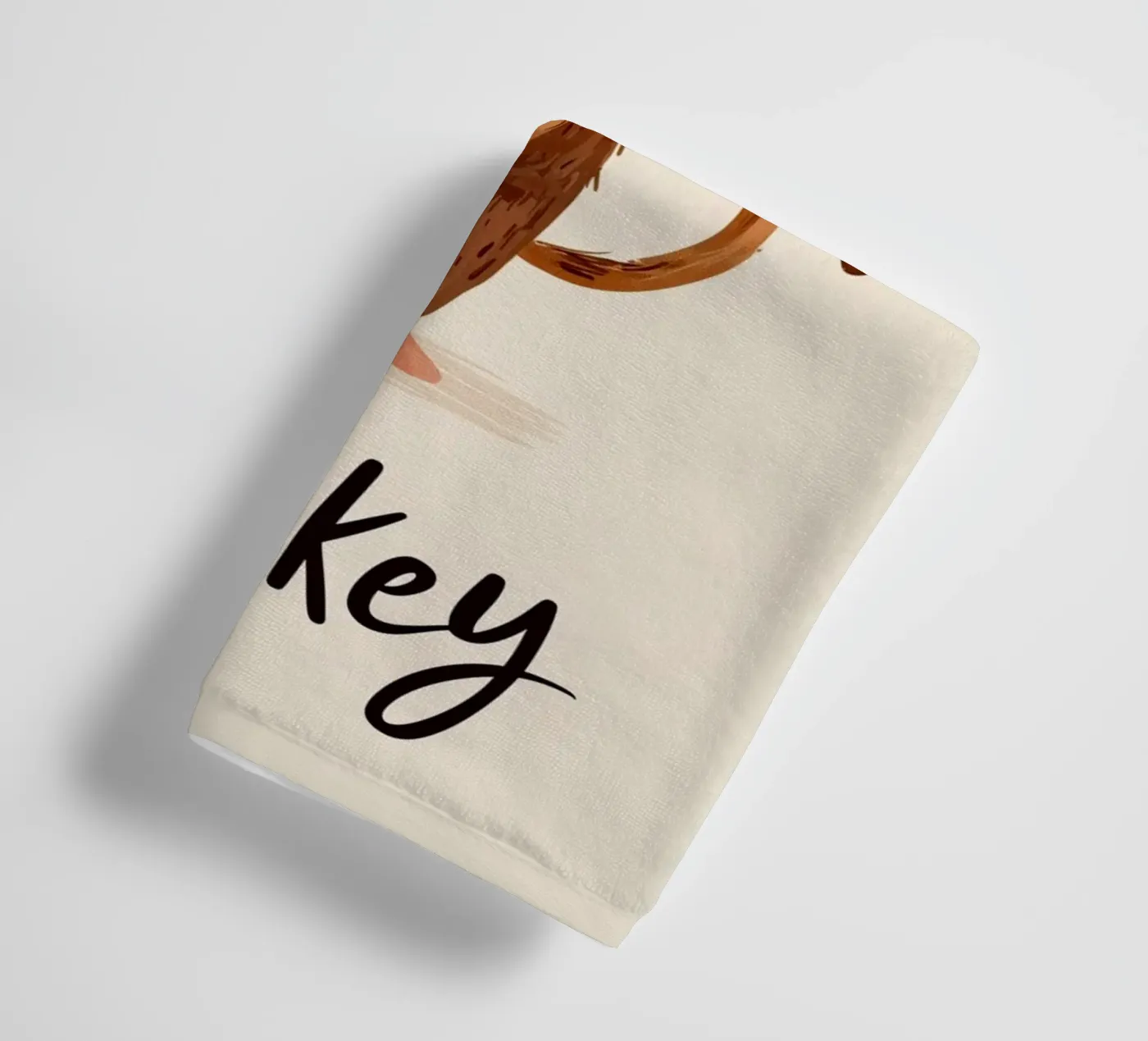 Monkey badhanddoek van Kiara