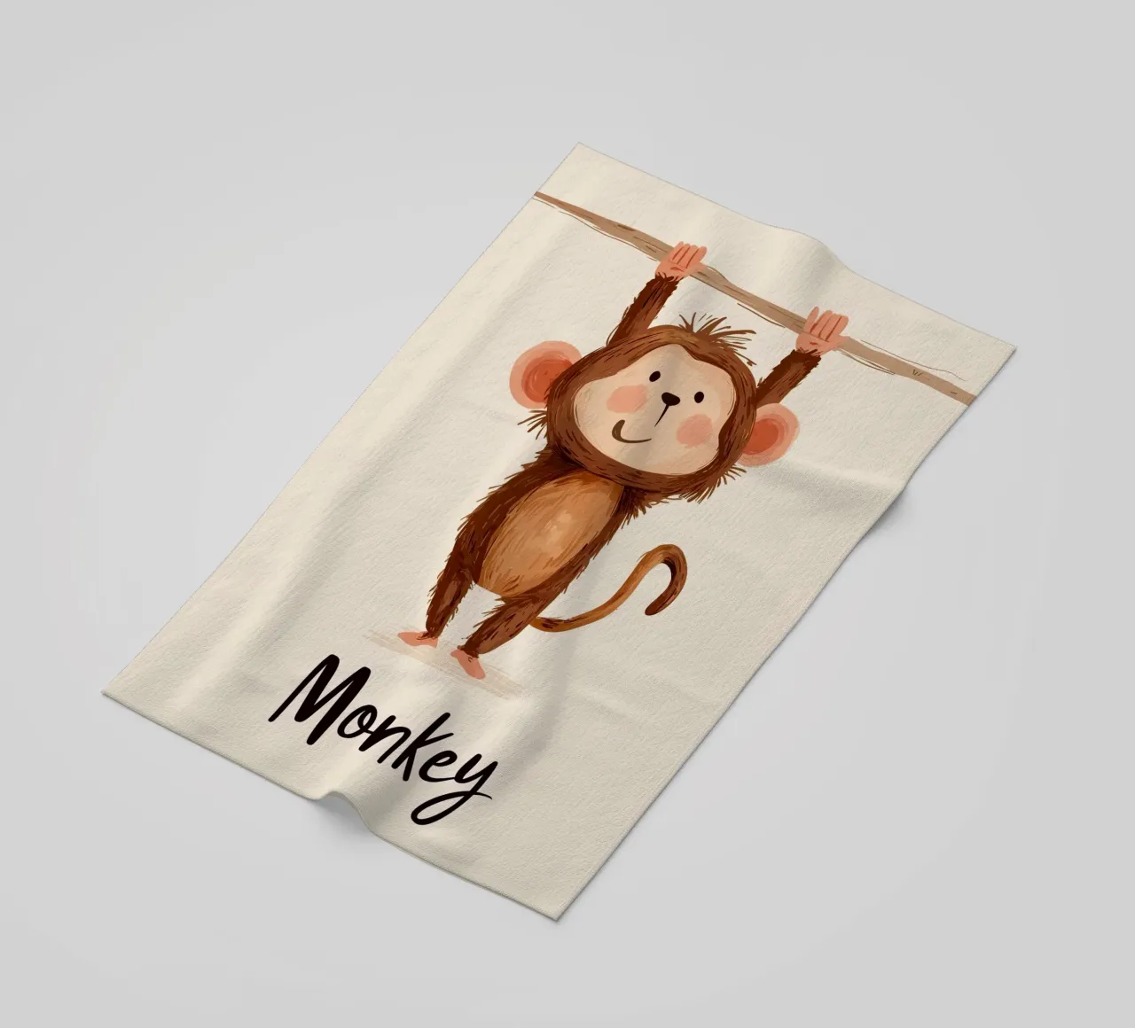 Monkey Strandtuch von Kiara