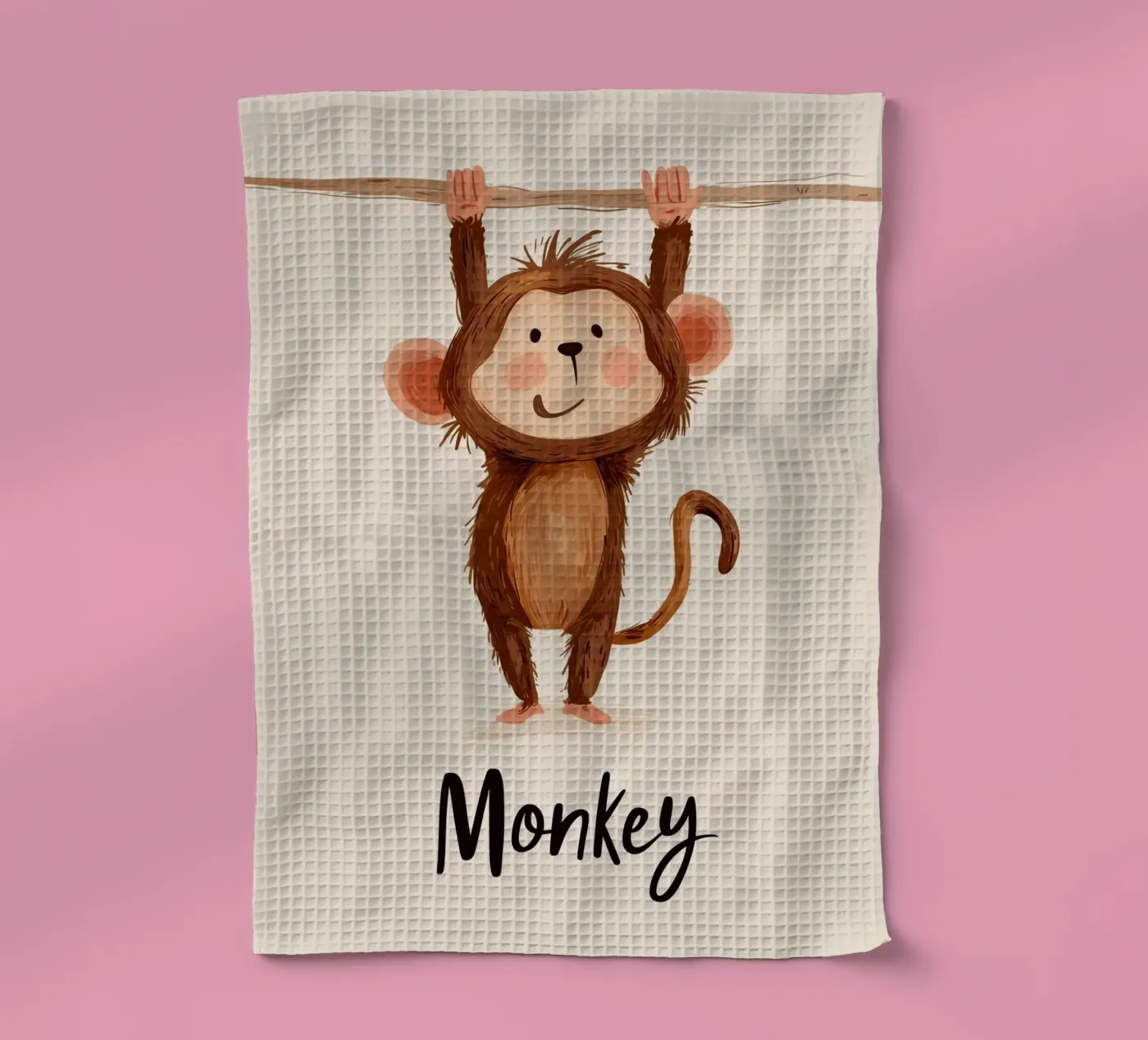 Monkey Geschirrtuch von Kiara