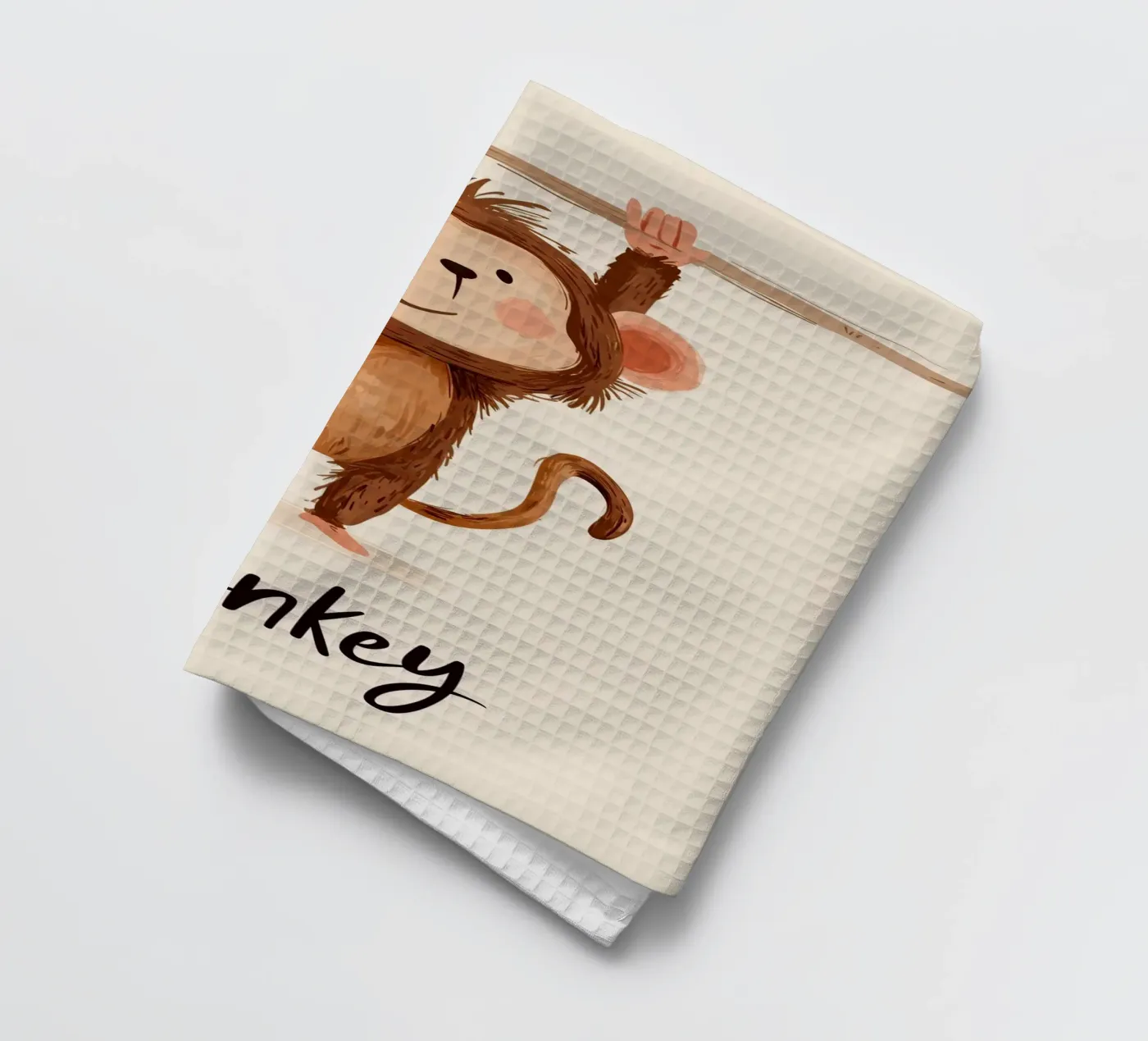 Monkey Geschirrtuch von Kiara