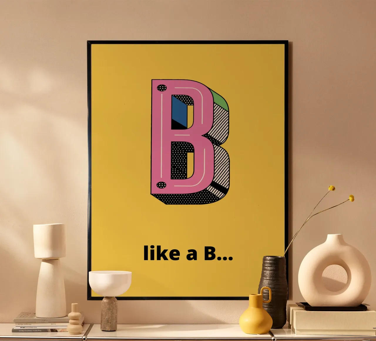 B come B... poster da alphabetillustration