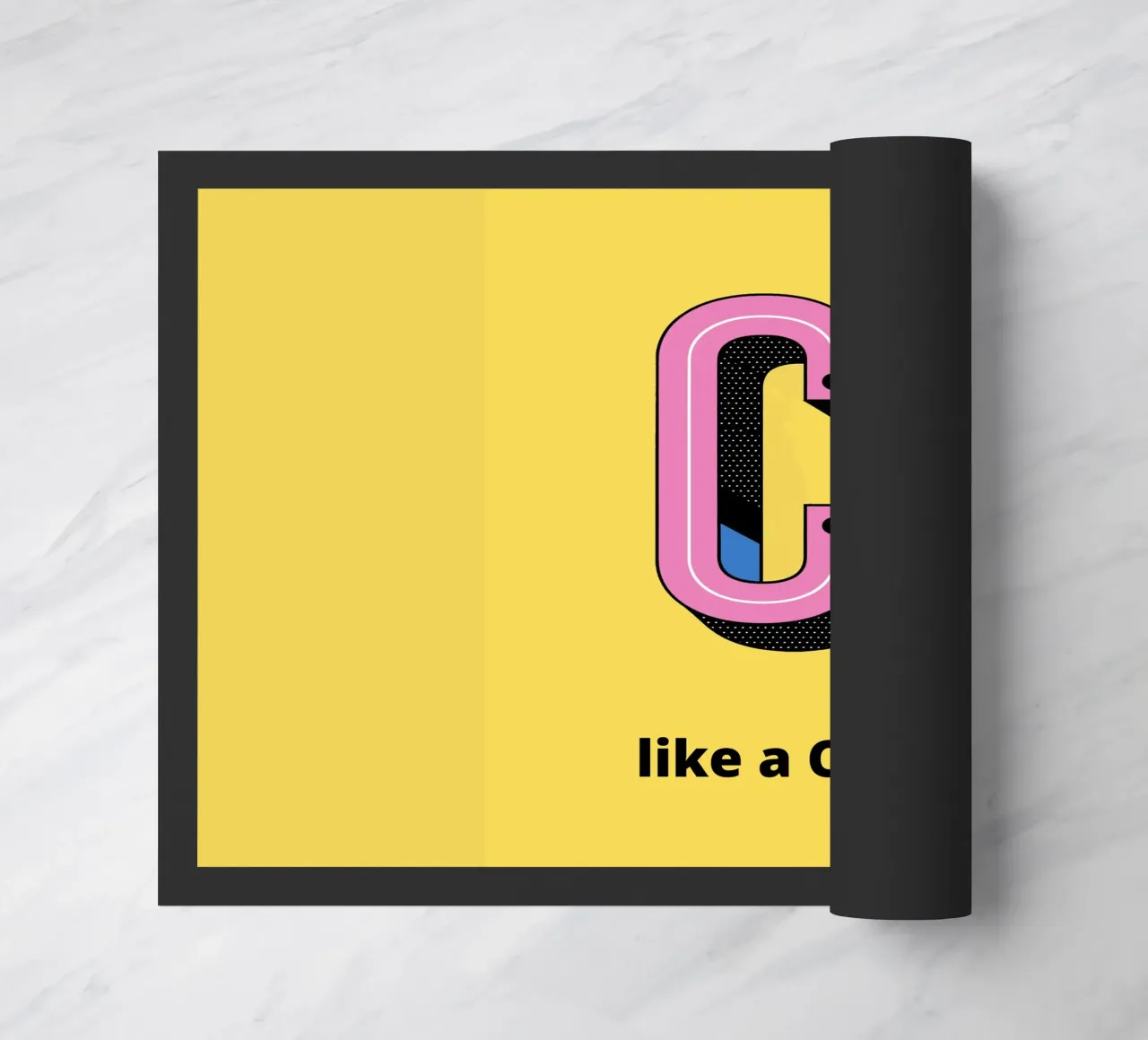 C come C... zerbino da alphabetillustration