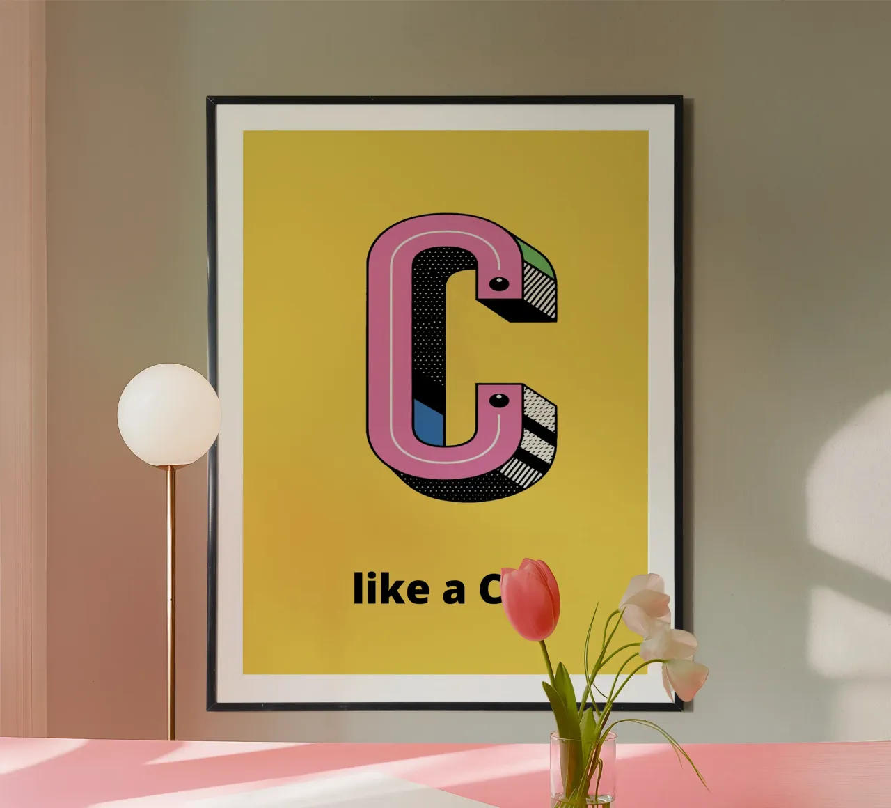 C come C... poster da alphabetillustration