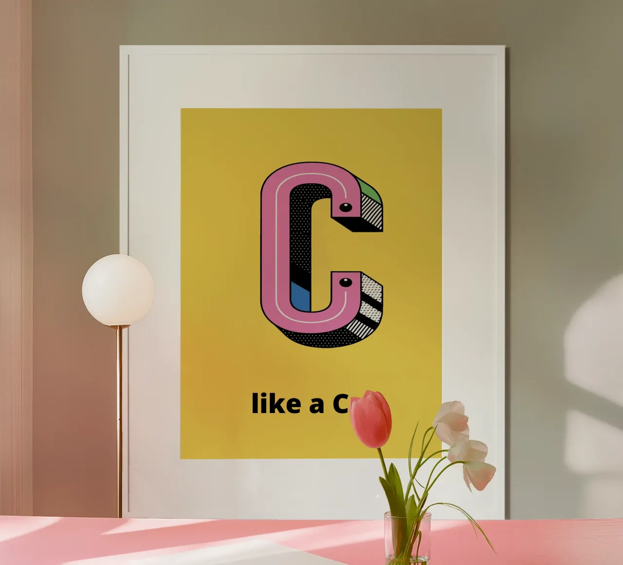 C come C... poster da alphabetillustration