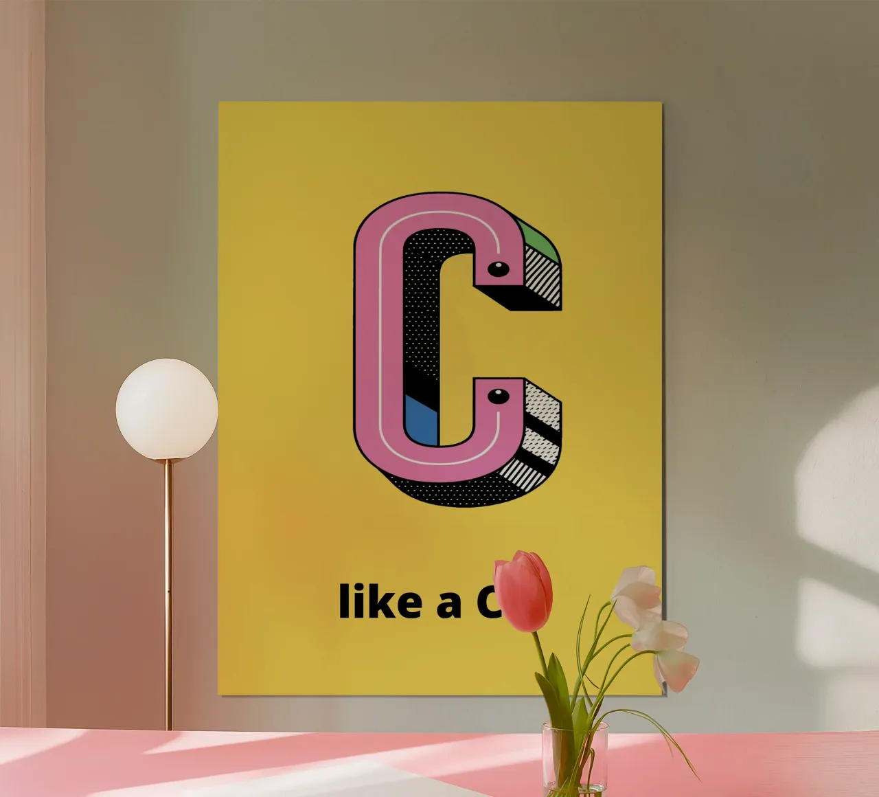 C come C... poster da alphabetillustration