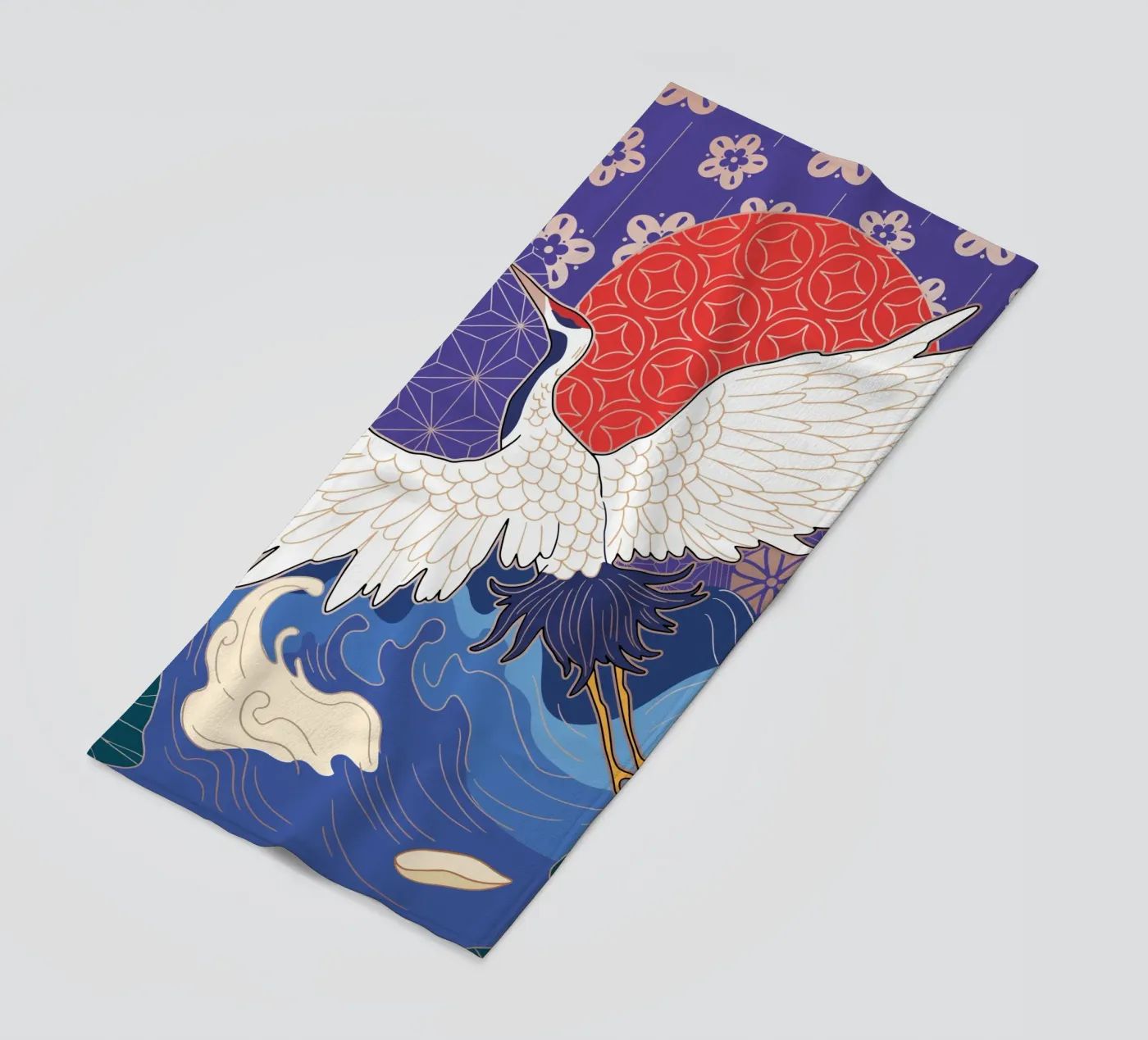 Freedom beach towel by Tamsen Design