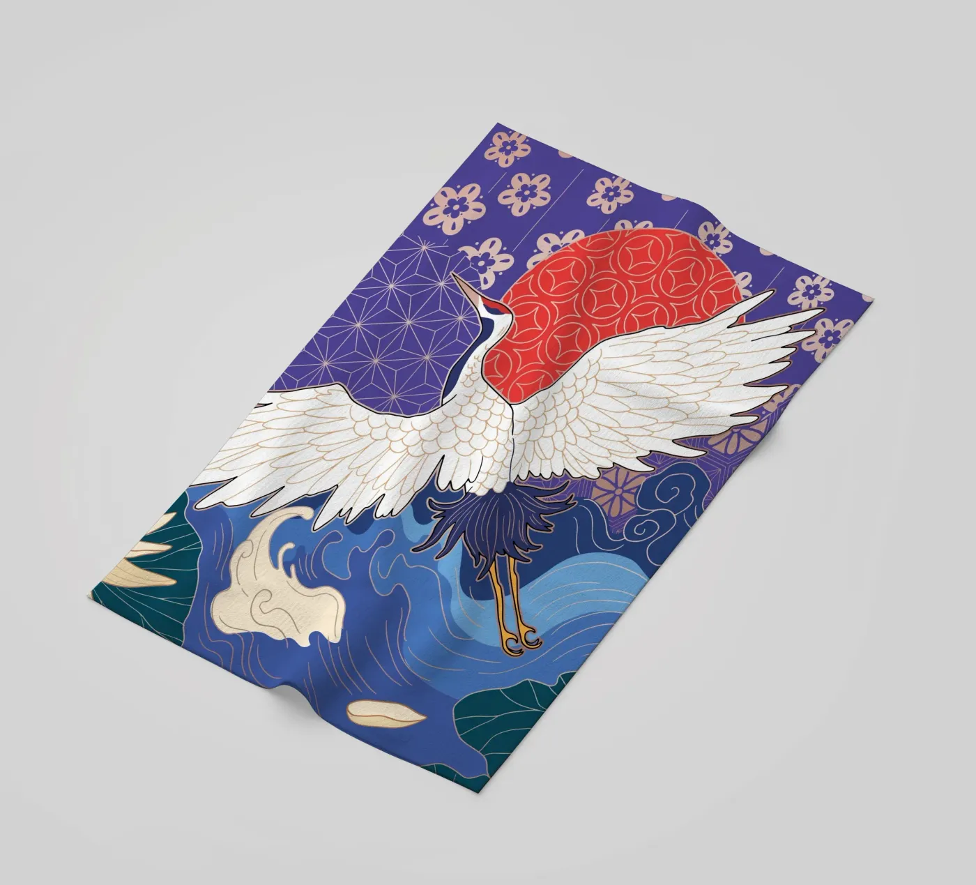Freedom beach towel by Tamsen Design