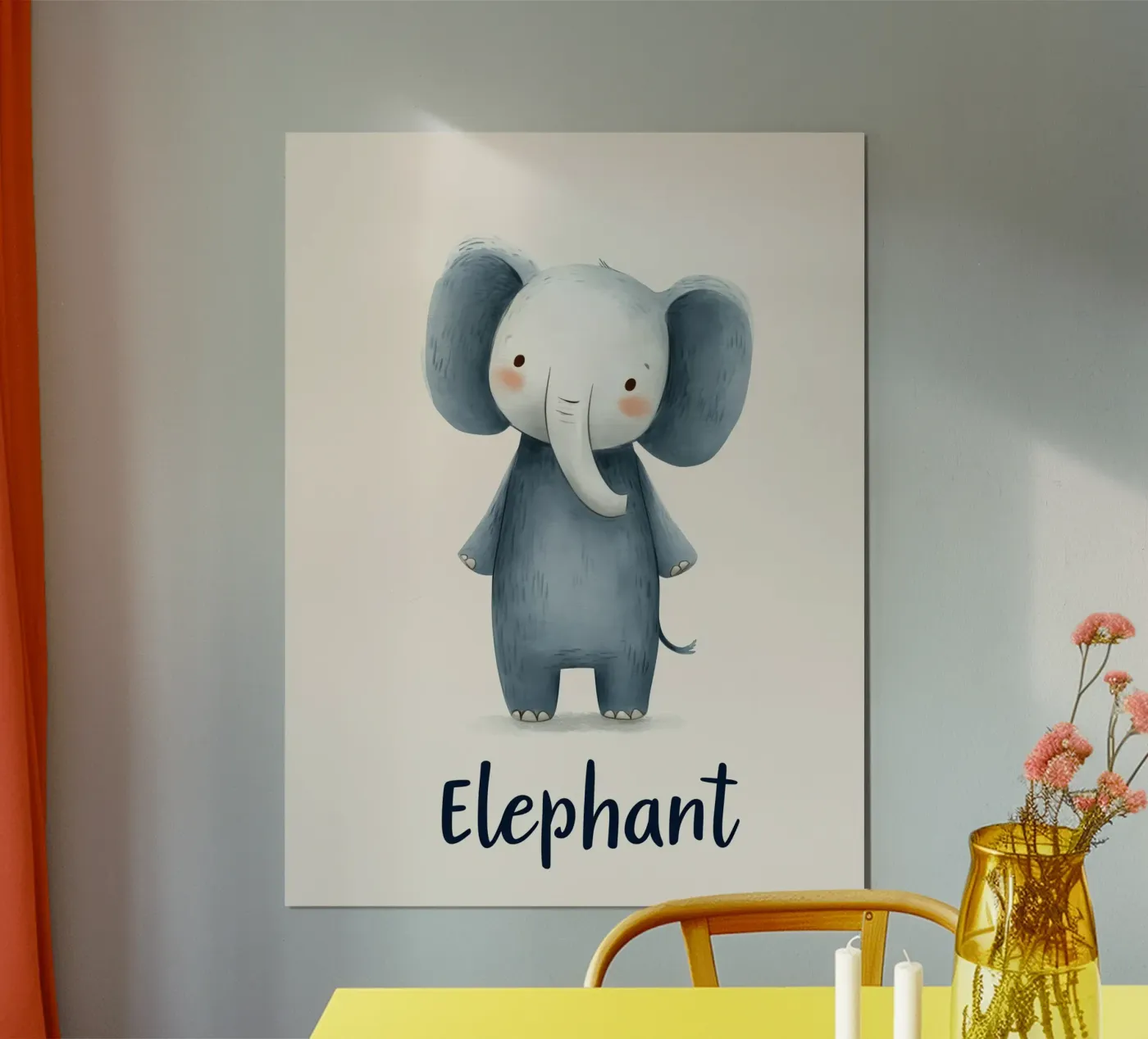 Elephant poster by Kiara