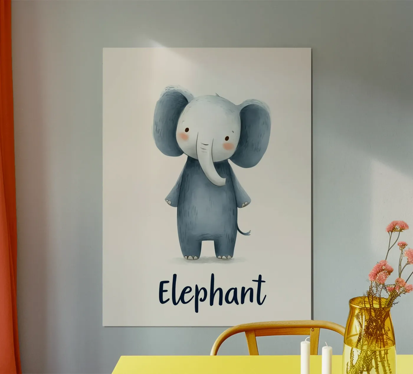 Elephant poster by Kiara