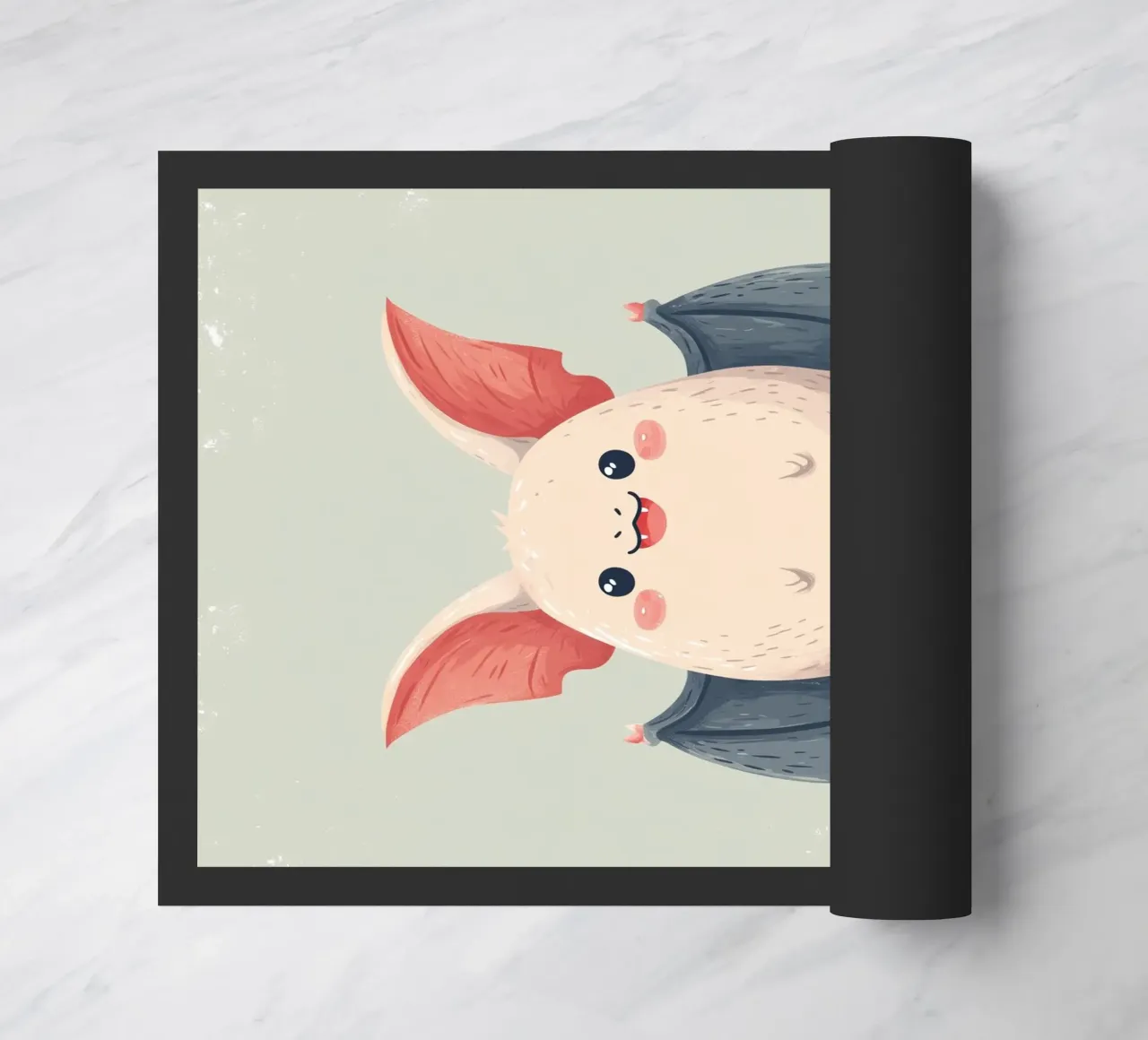 Vampire Bat doormat by Kiara