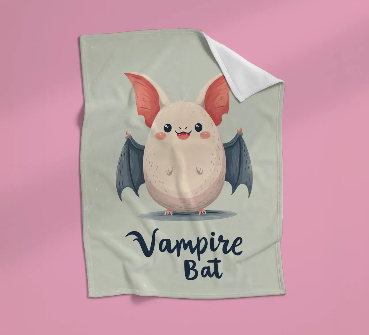 Vampire Bat Fleecedecke von Kiara