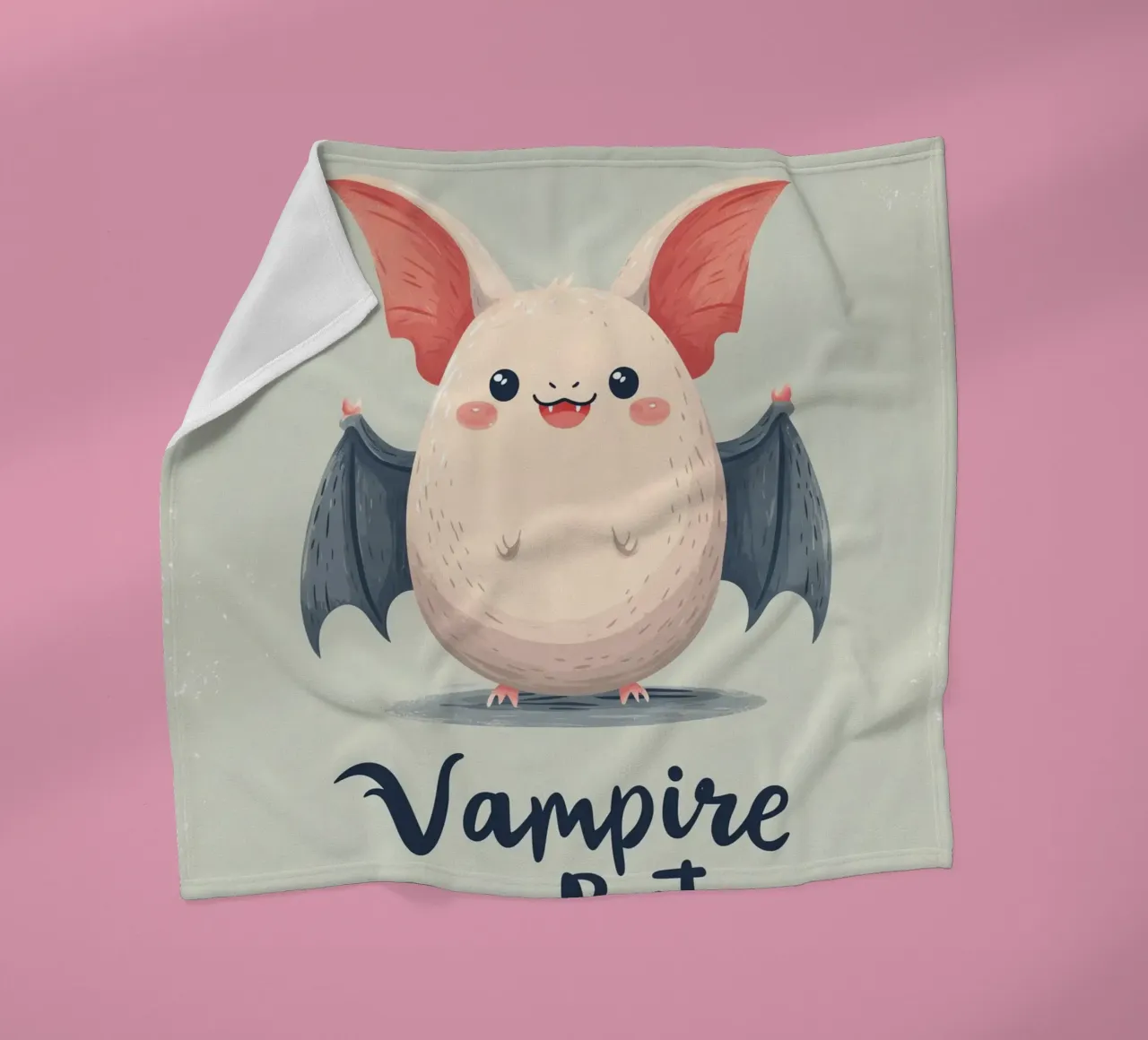 Vampire Bat Fleecedecke von Kiara