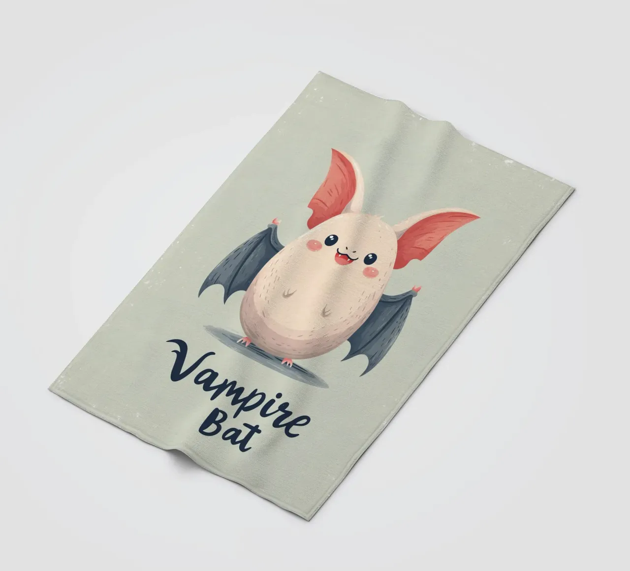 Vampire Bat Fleecedecke von Kiara