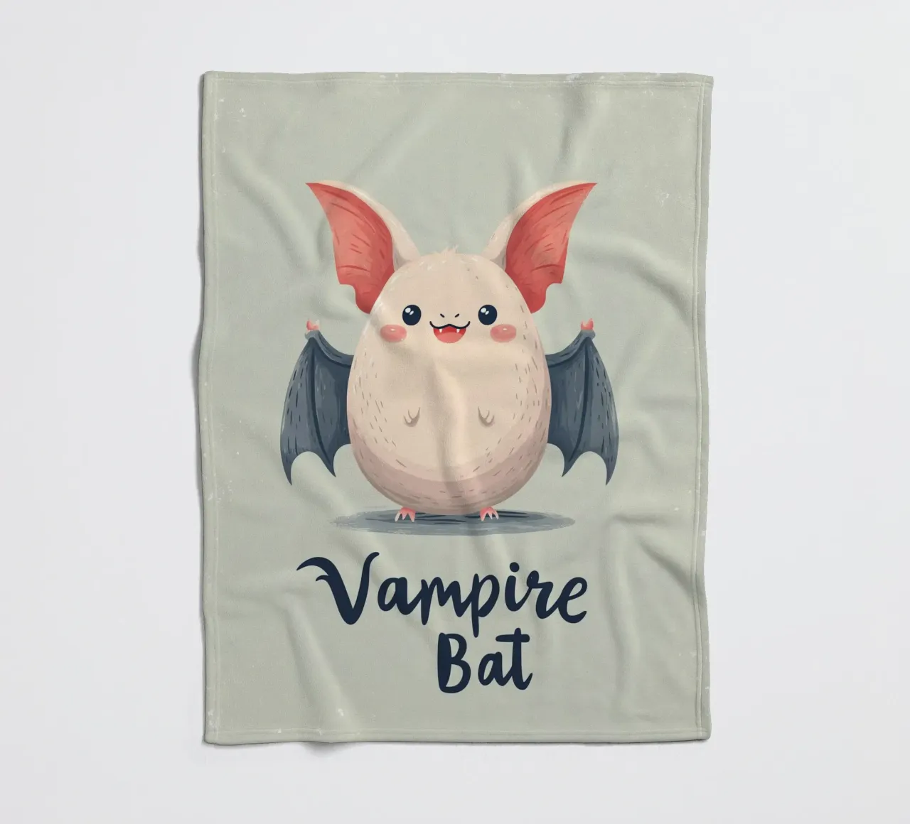 Vampire Bat Fleecedecke von Kiara