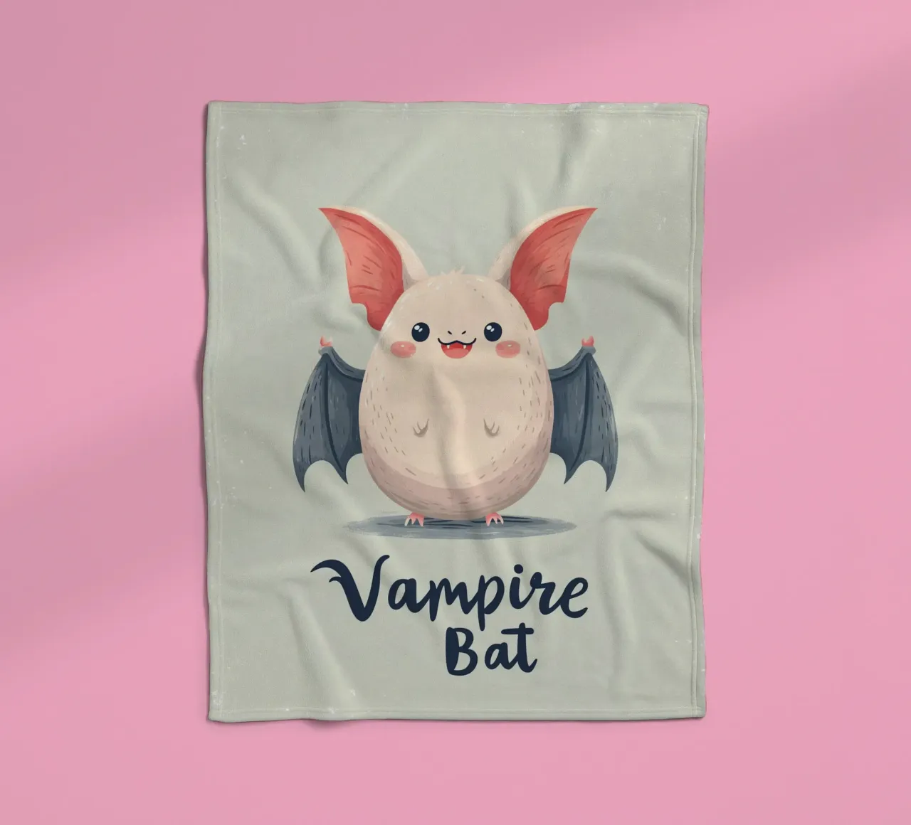 Vampire Bat Fleecedecke von Kiara