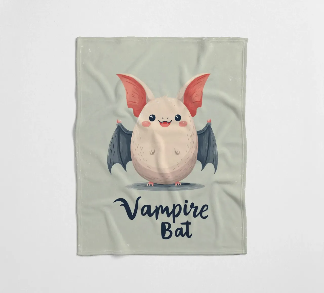 Vampire Bat Fleecedecke von Kiara