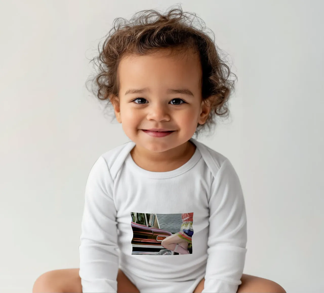 Camion Langarm Babybody von Jérôme Romain