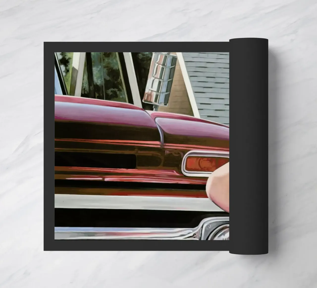 Camion deurmat van Jérôme Romain