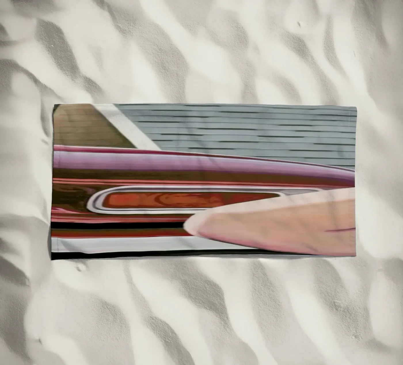 Camion beach towel by Jérôme Romain