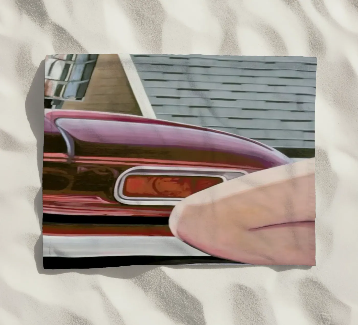 Camion beach towel by Jérôme Romain