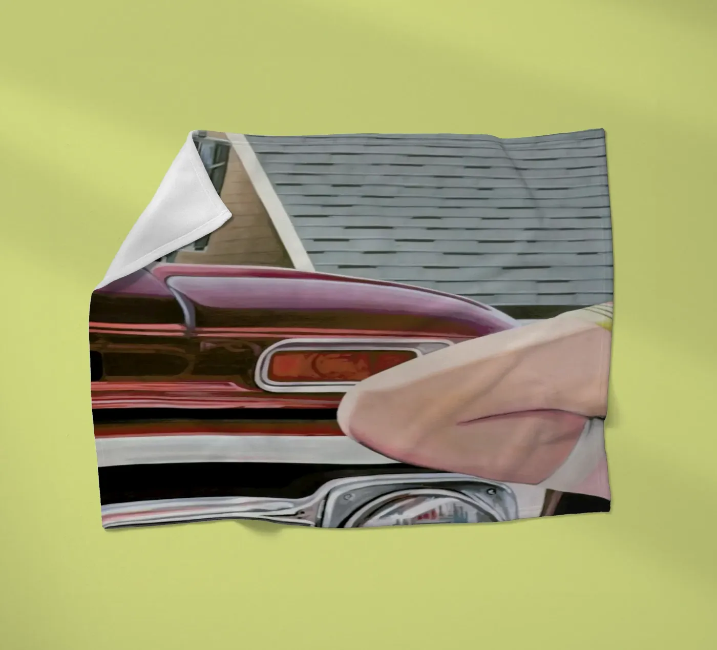 Camion fleece blanket by Jérôme Romain