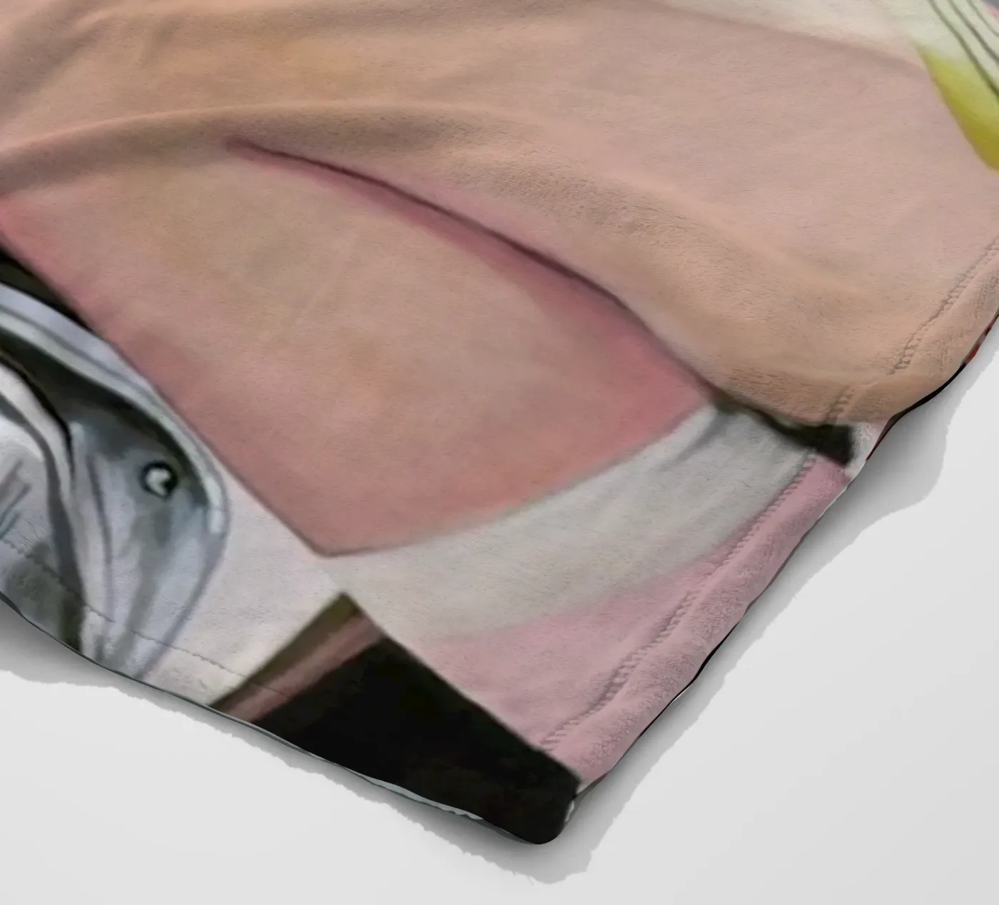 Camion fleece blanket by Jérôme Romain