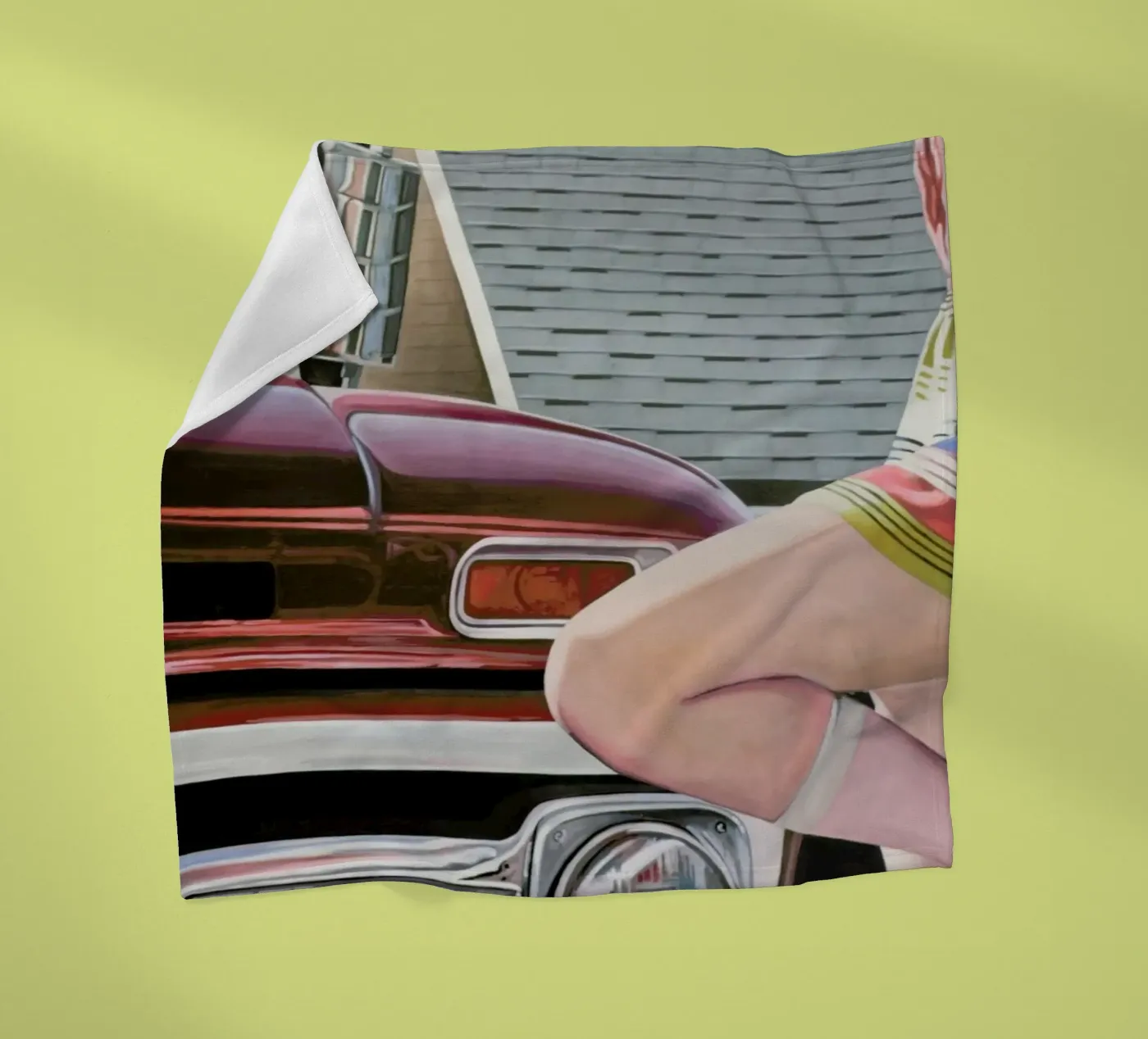 Camion fleece blanket by Jérôme Romain