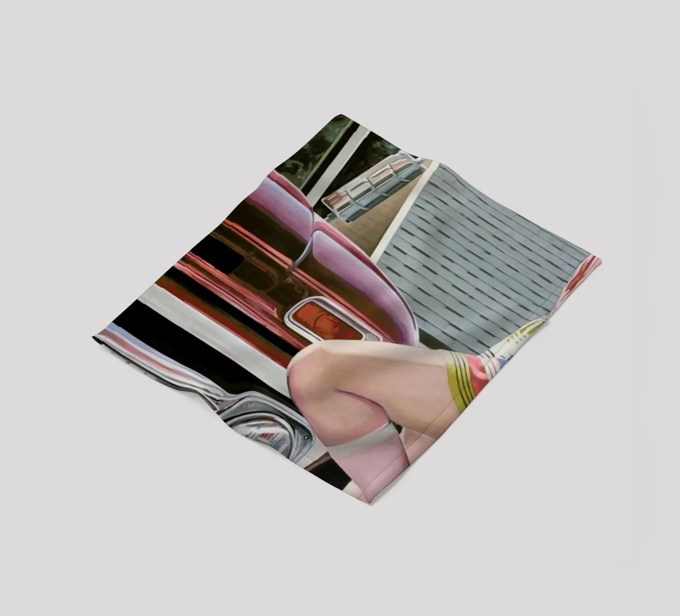 Camion fleece blanket by Jérôme Romain