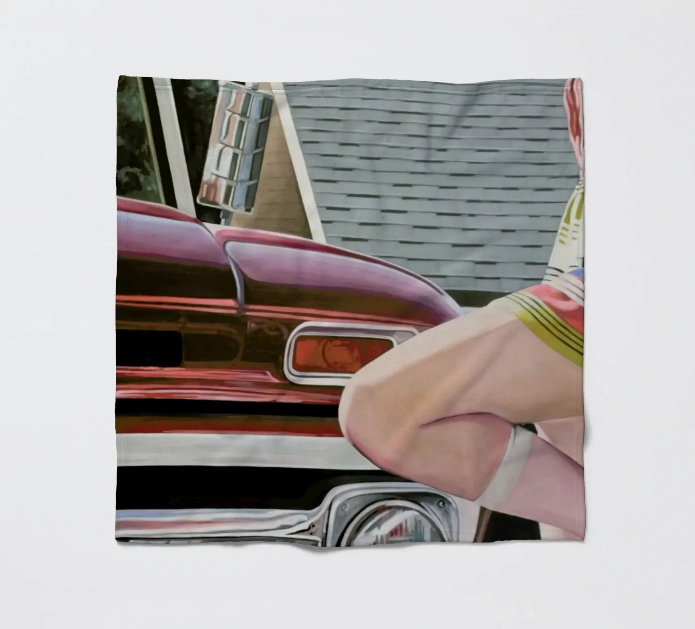 Camion fleece blanket by Jérôme Romain