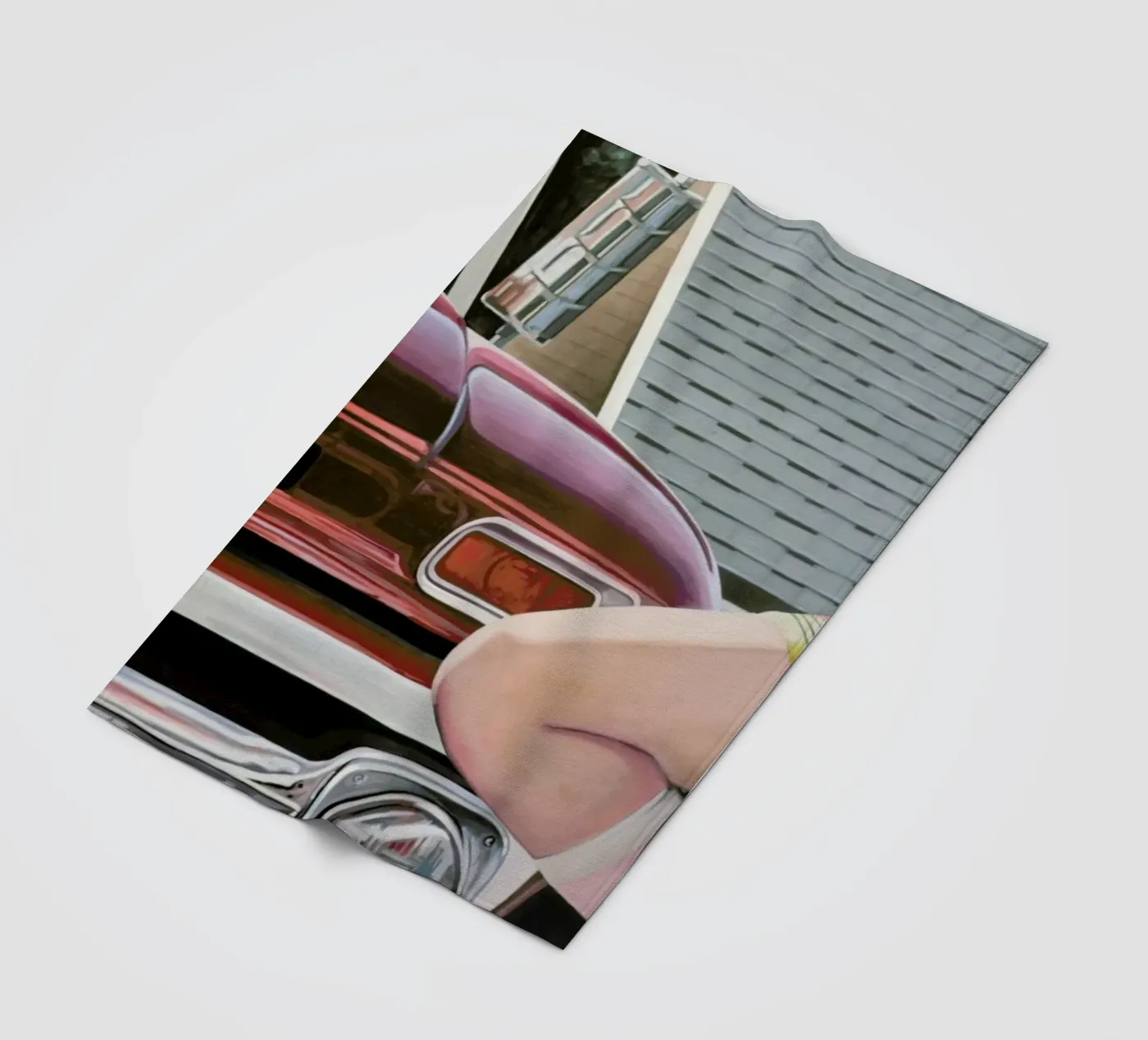Camion fleece blanket by Jérôme Romain