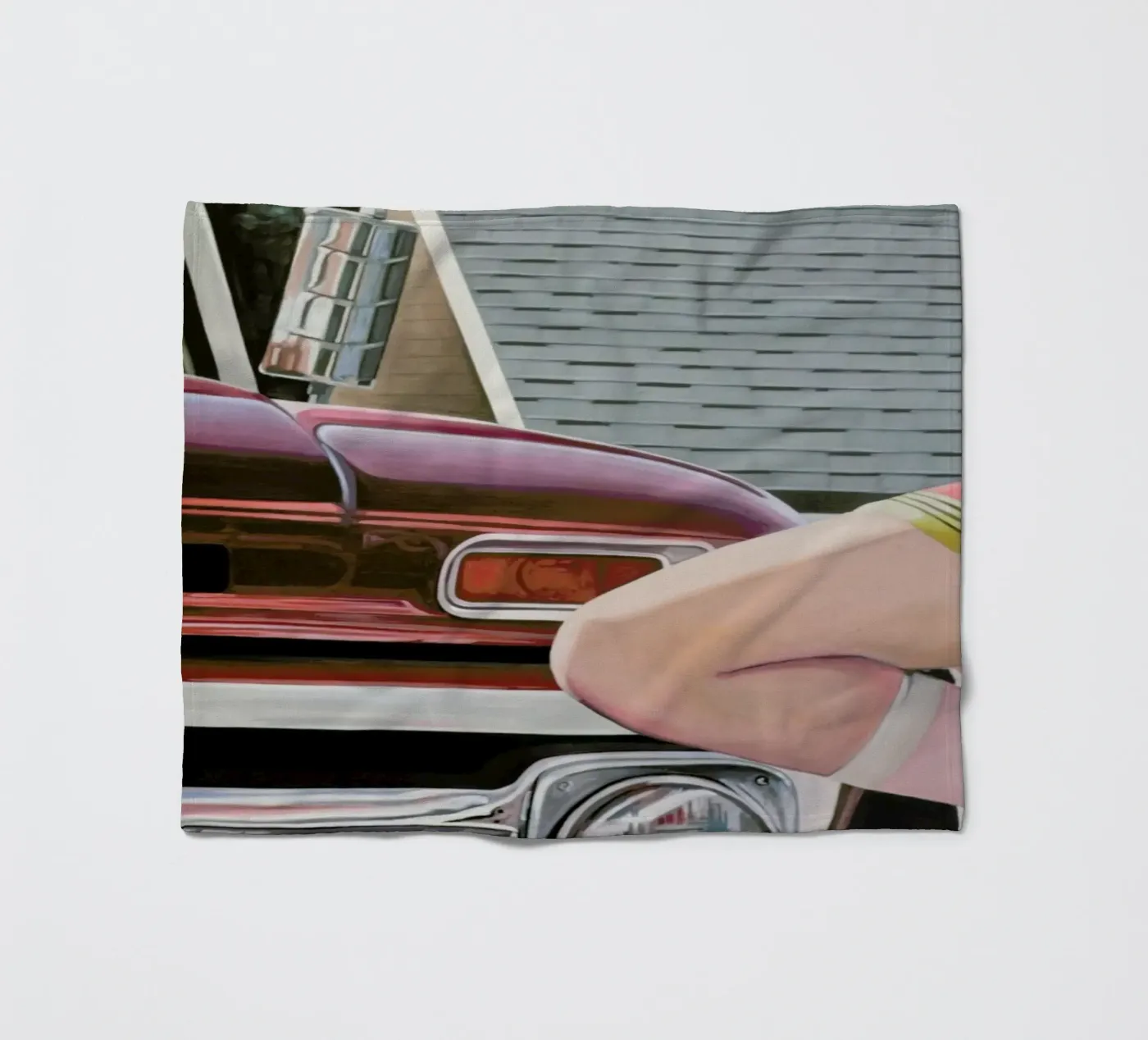 Camion fleece blanket by Jérôme Romain