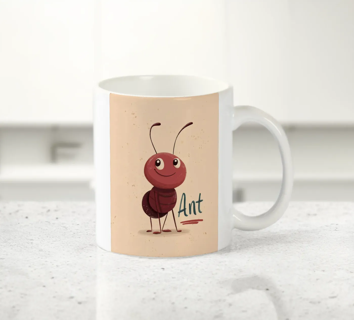 Ant ceramic mug by Kiara