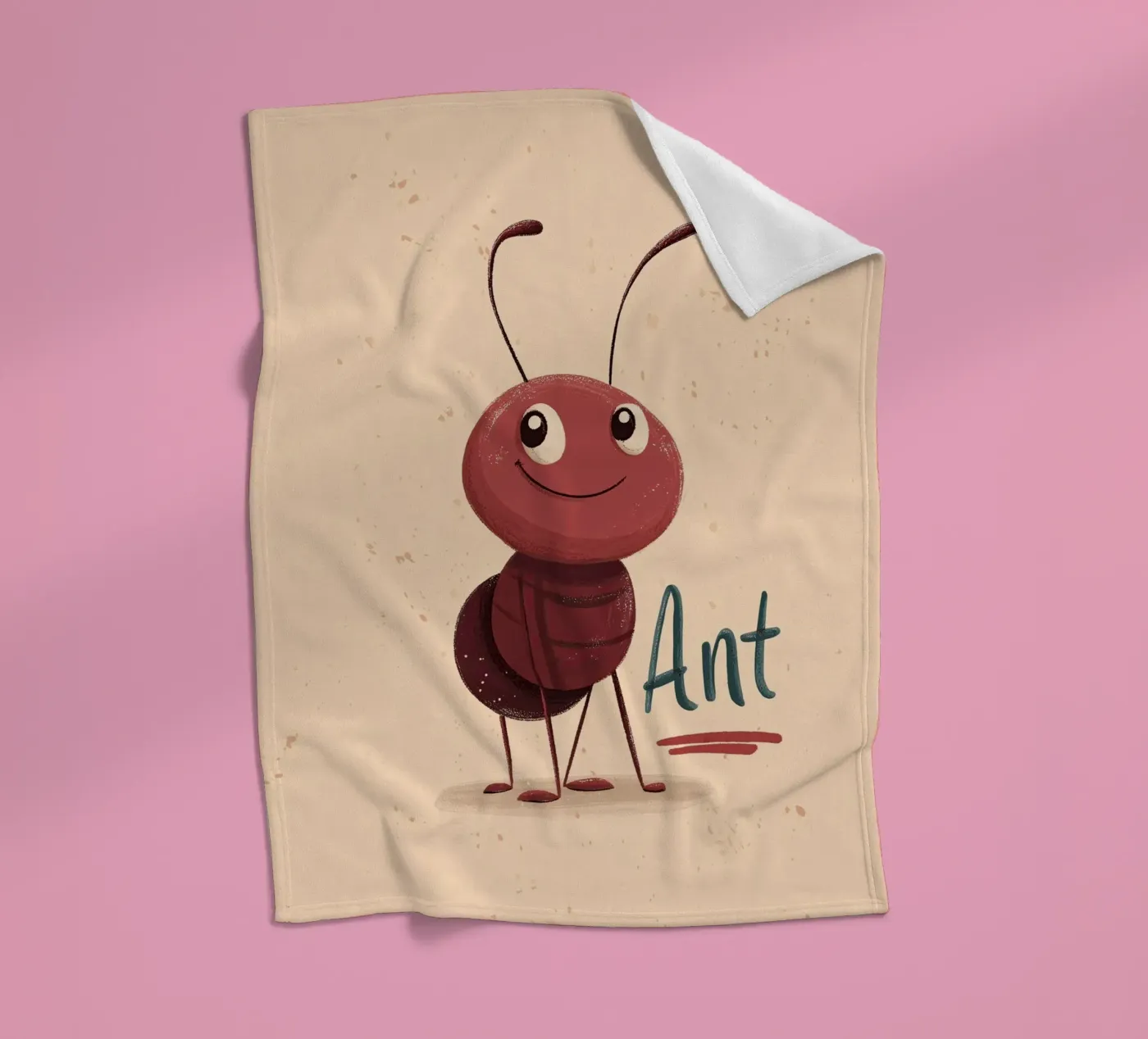 Ant fleecedeken van Kiara